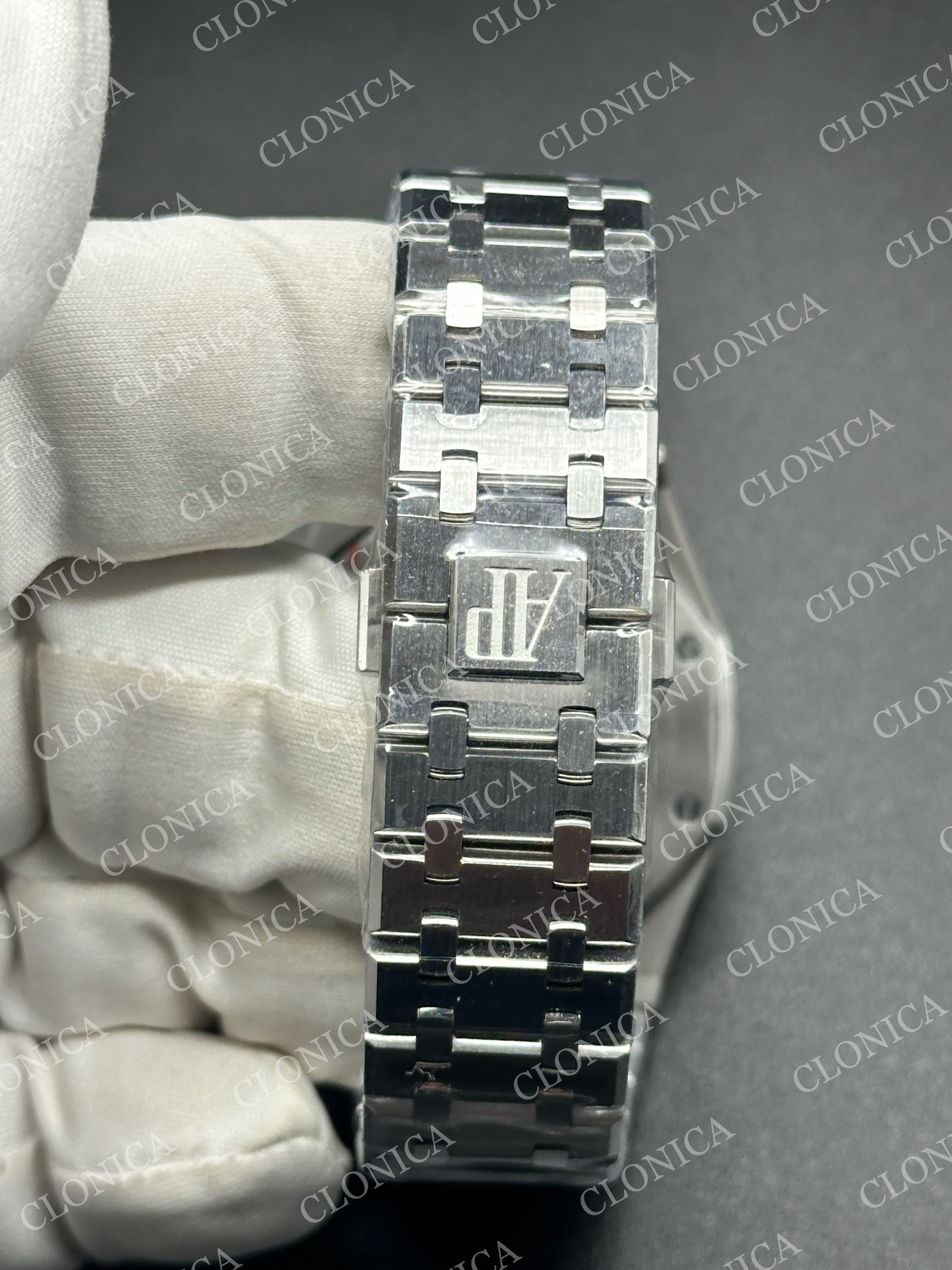 ROYAL OAK 41MM OPENWORKED 15407 SS BRACELET SA3132 — view 5