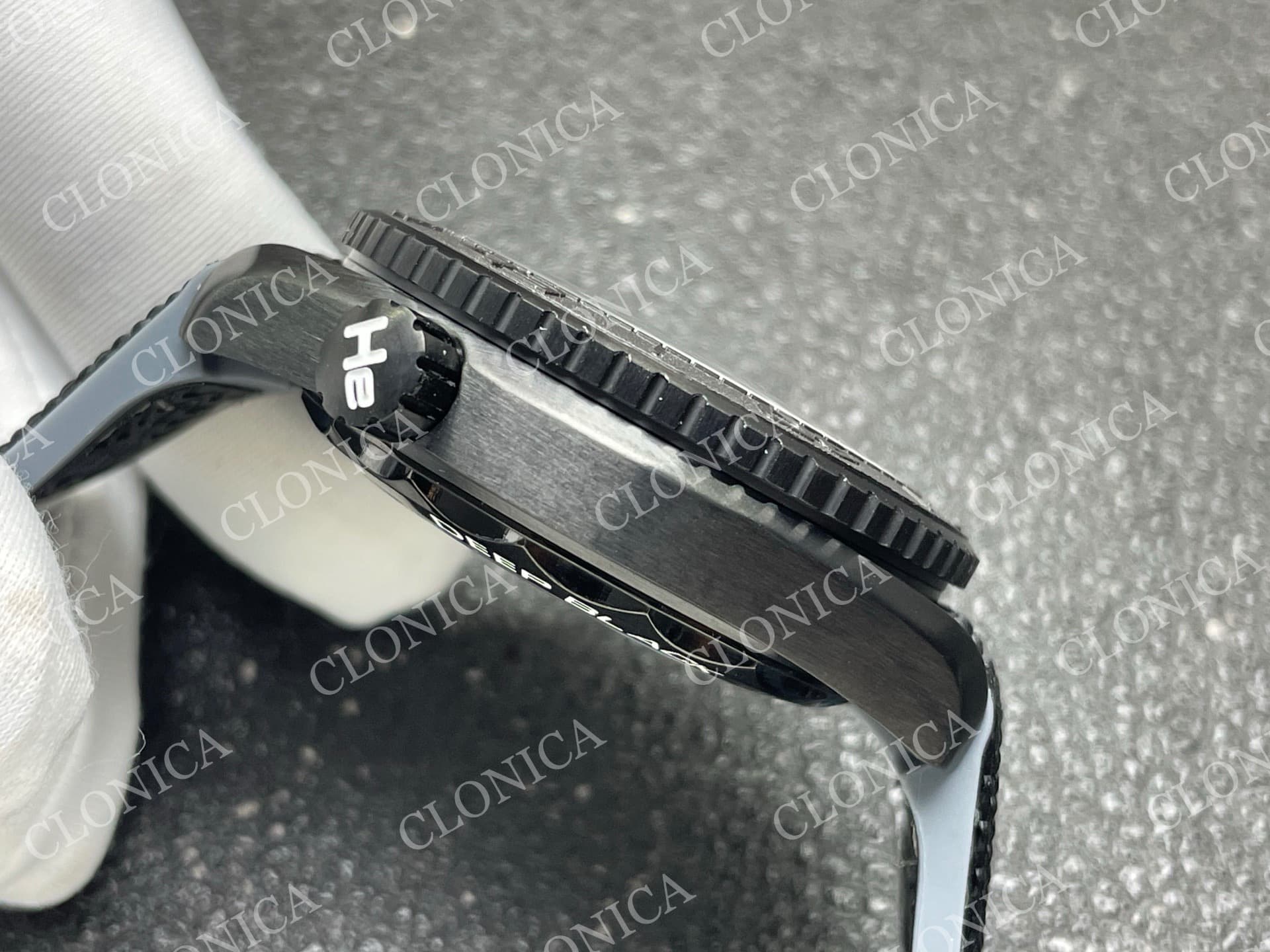 PLANET OCEAN 45.5MM GMT WORLDTIMER REAL CERAMIC 1:1 BLACK/GRAY DIAL — view 9