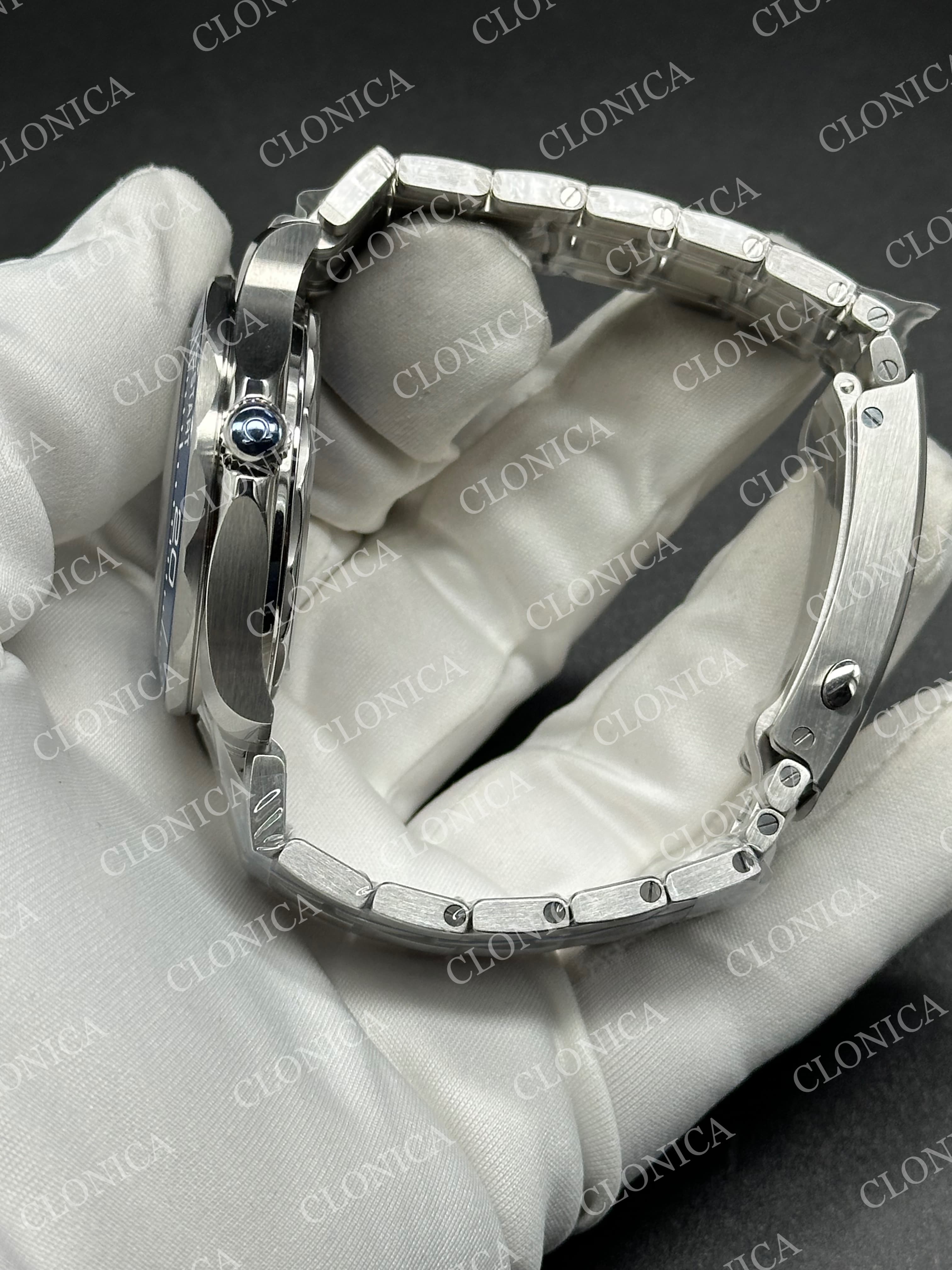 SEAMASTER DIVER 300M AMERICAS CUP SS 1:1 WHITE WAVE CERAMIC DIAL — view 4