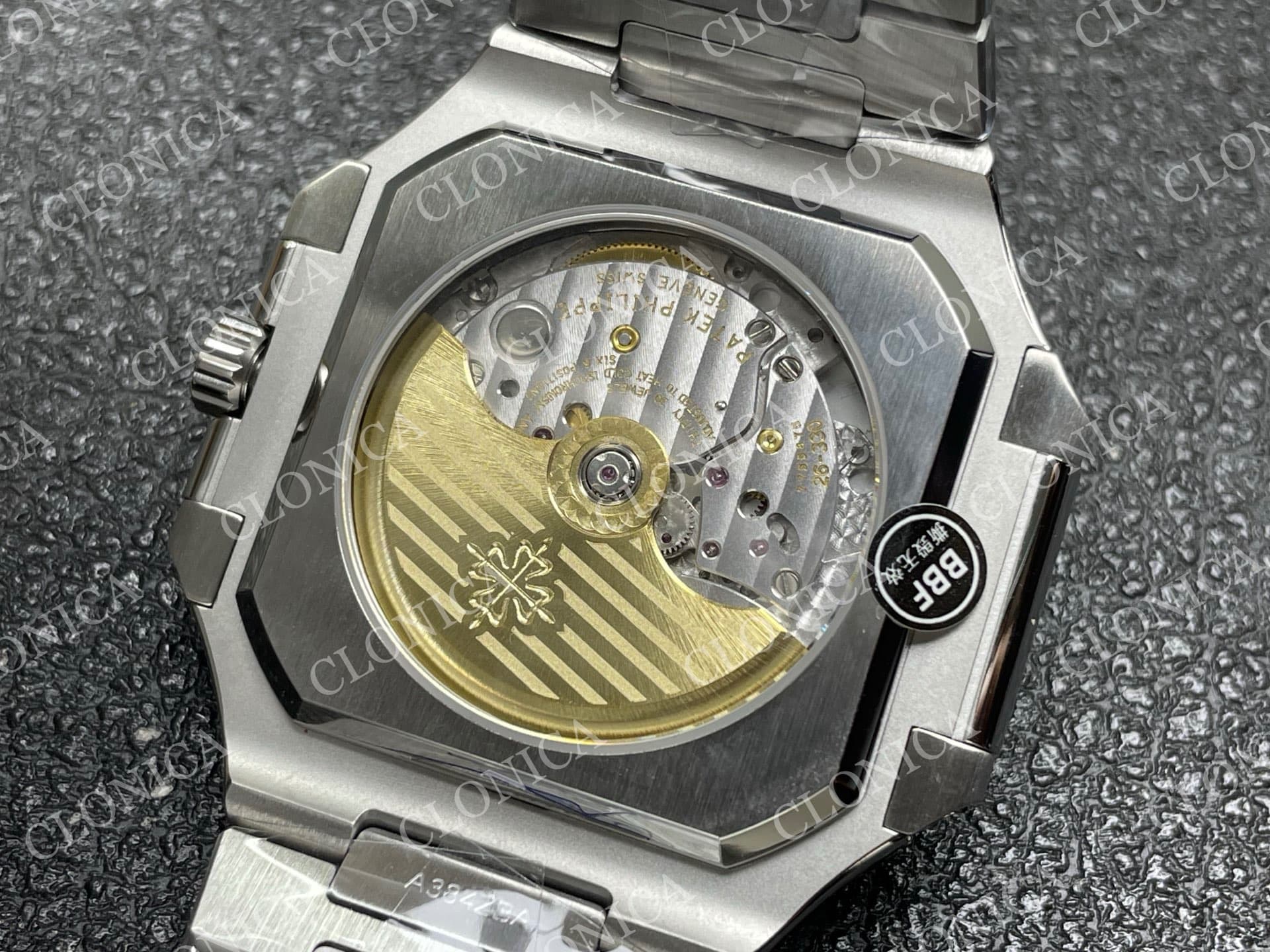 CUBITUS 5821 SS GREEN DIAL ON SS BRACELET DD330 SUPER CLONE — view 8