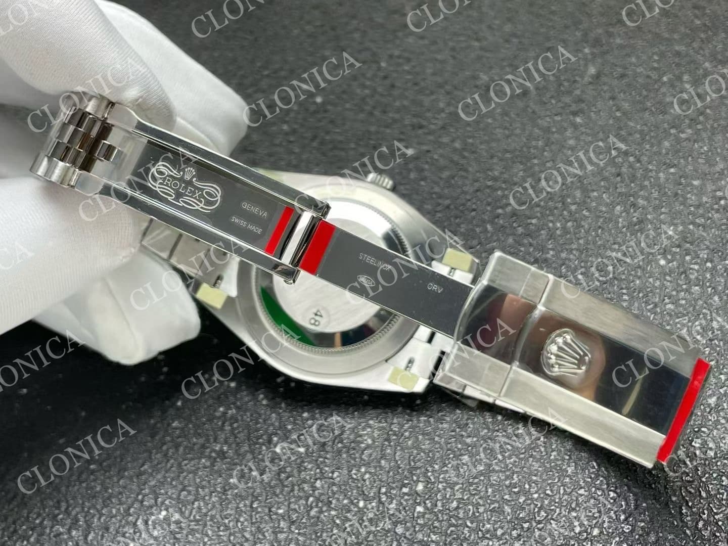DATEJUST 41 126334 904L SS OMBRE GREEN DIAL ON JUBILEE BRACELET DD3235 — view 5