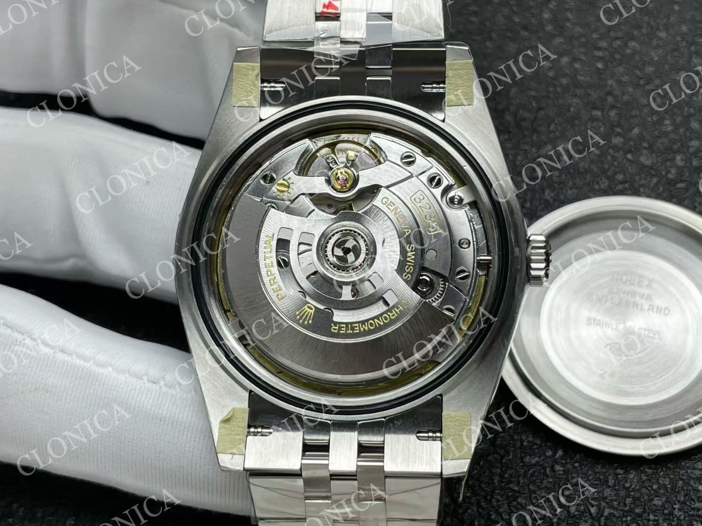 DATEJUST 41 126334 904L SS OMBRE GREEN DIAL ON JUBILEE BRACELET DD3235 — view 7