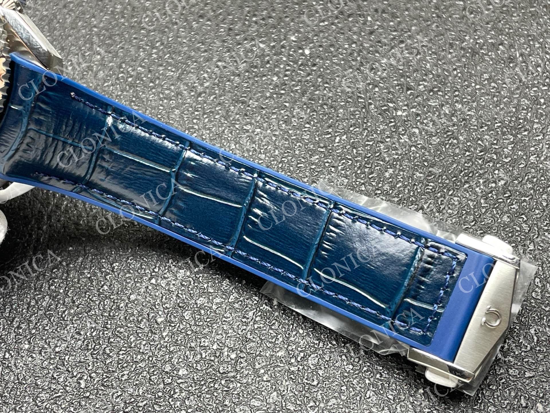 PLANET OCEAN MASTER CHRONOMETER BLUE CERAMIC BEZEL 1:1 BLUE DIAL — view 5