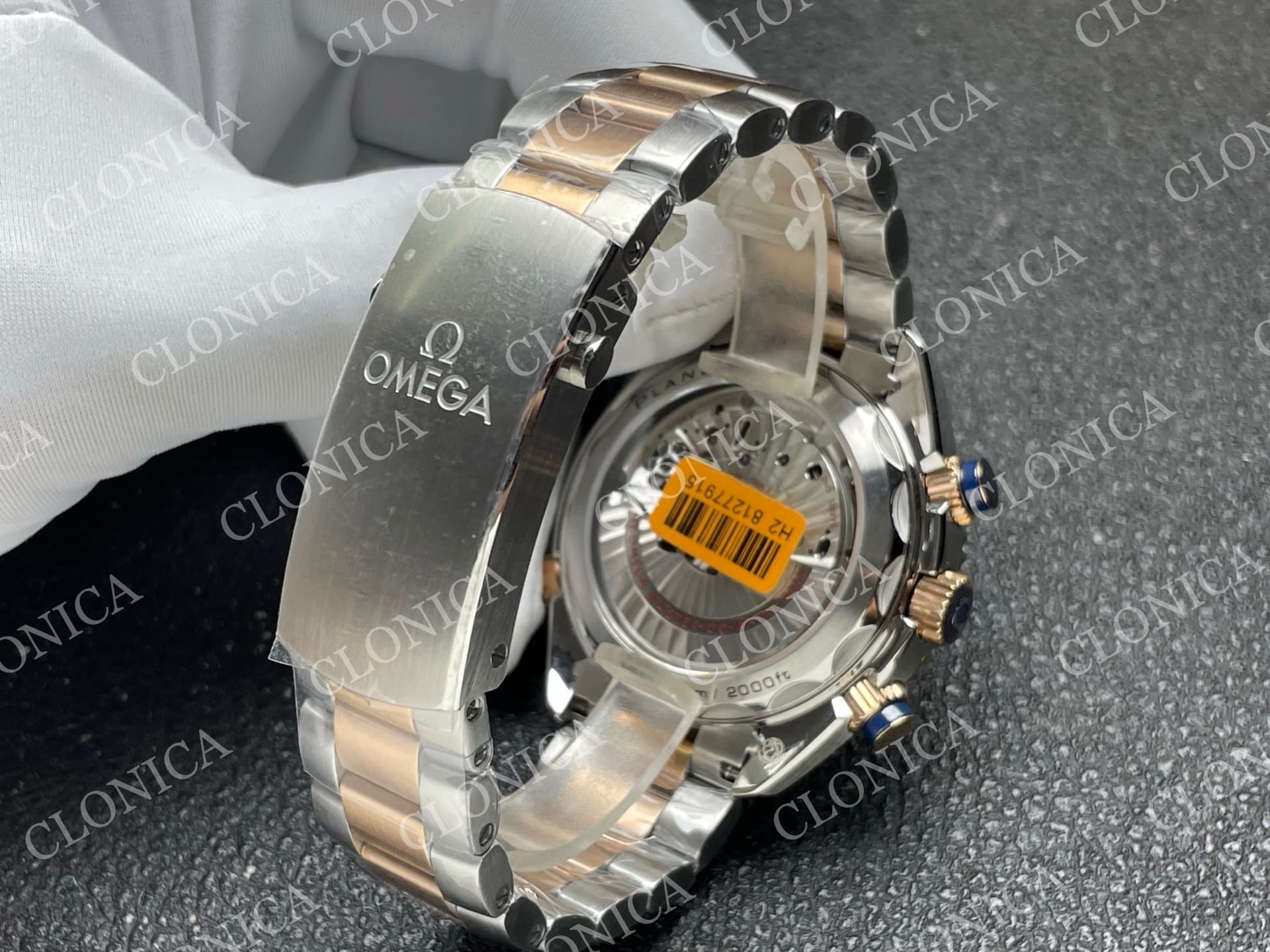 PLANET OCEAN MASTER CHRONOMETER BLUE CERAMIC BEZEL BLUE DIAL — view 5