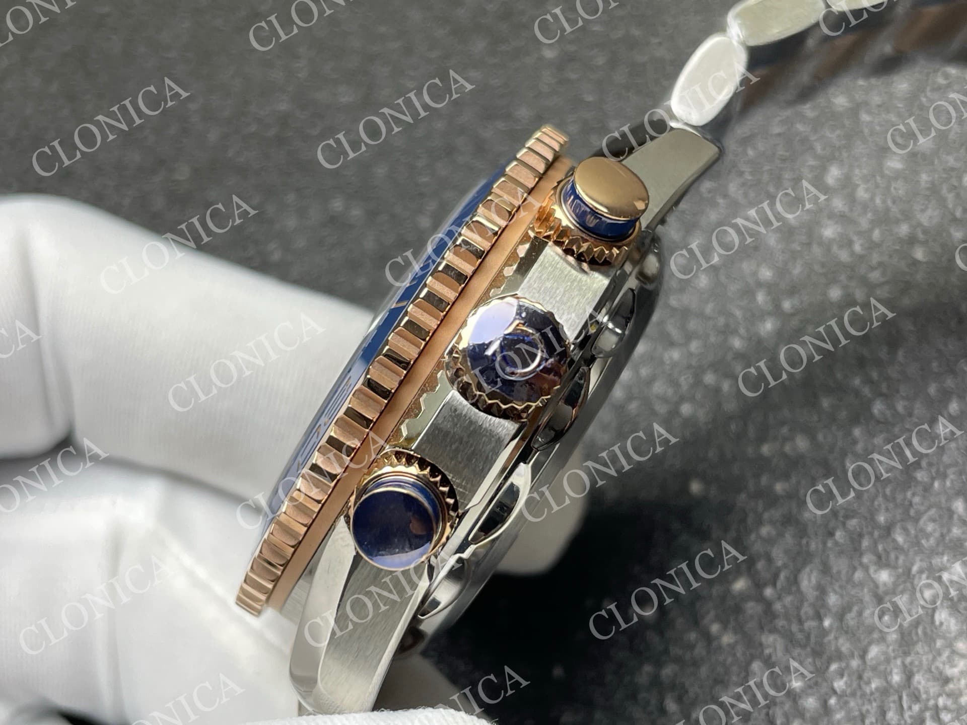 PLANET OCEAN MASTER CHRONOMETER BLUE CERAMIC BEZEL BLUE DIAL — view 7