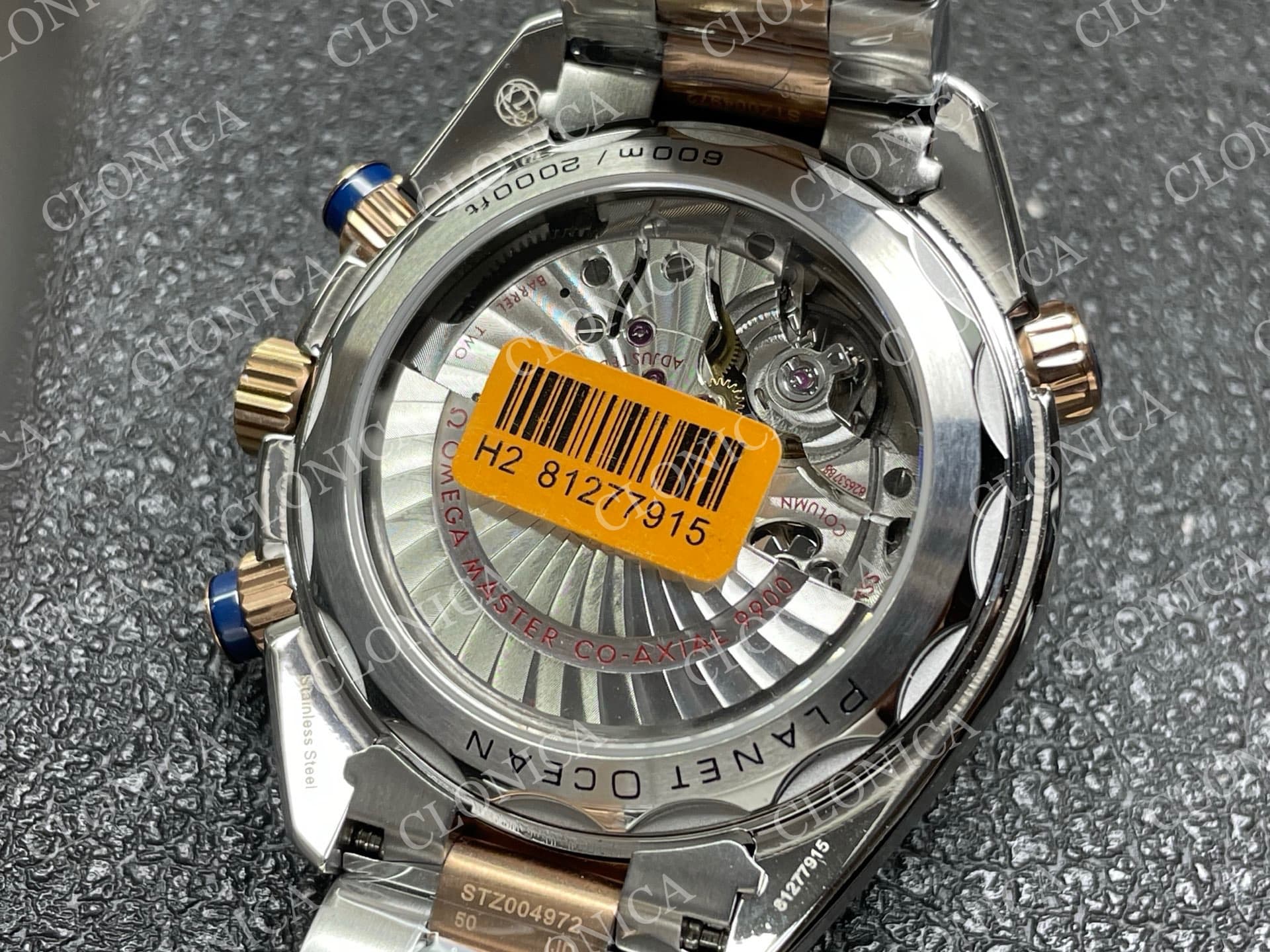 PLANET OCEAN MASTER CHRONOMETER BLUE CERAMIC BEZEL BLUE DIAL — view 8