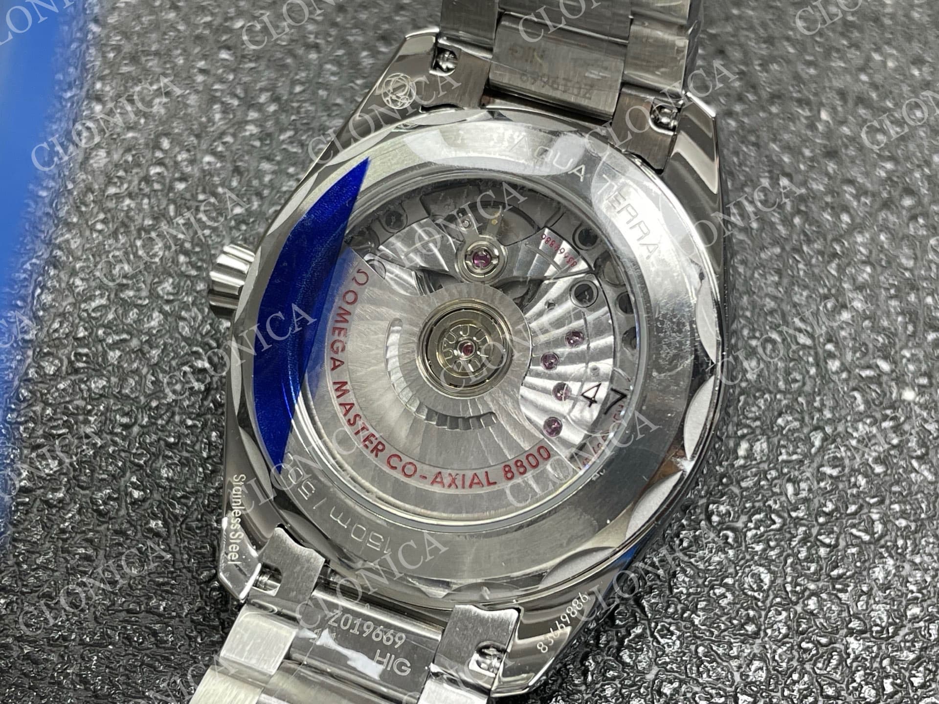 AQUA TERRA 150M MASTER 38MM SS BLACK DIAL — view 8