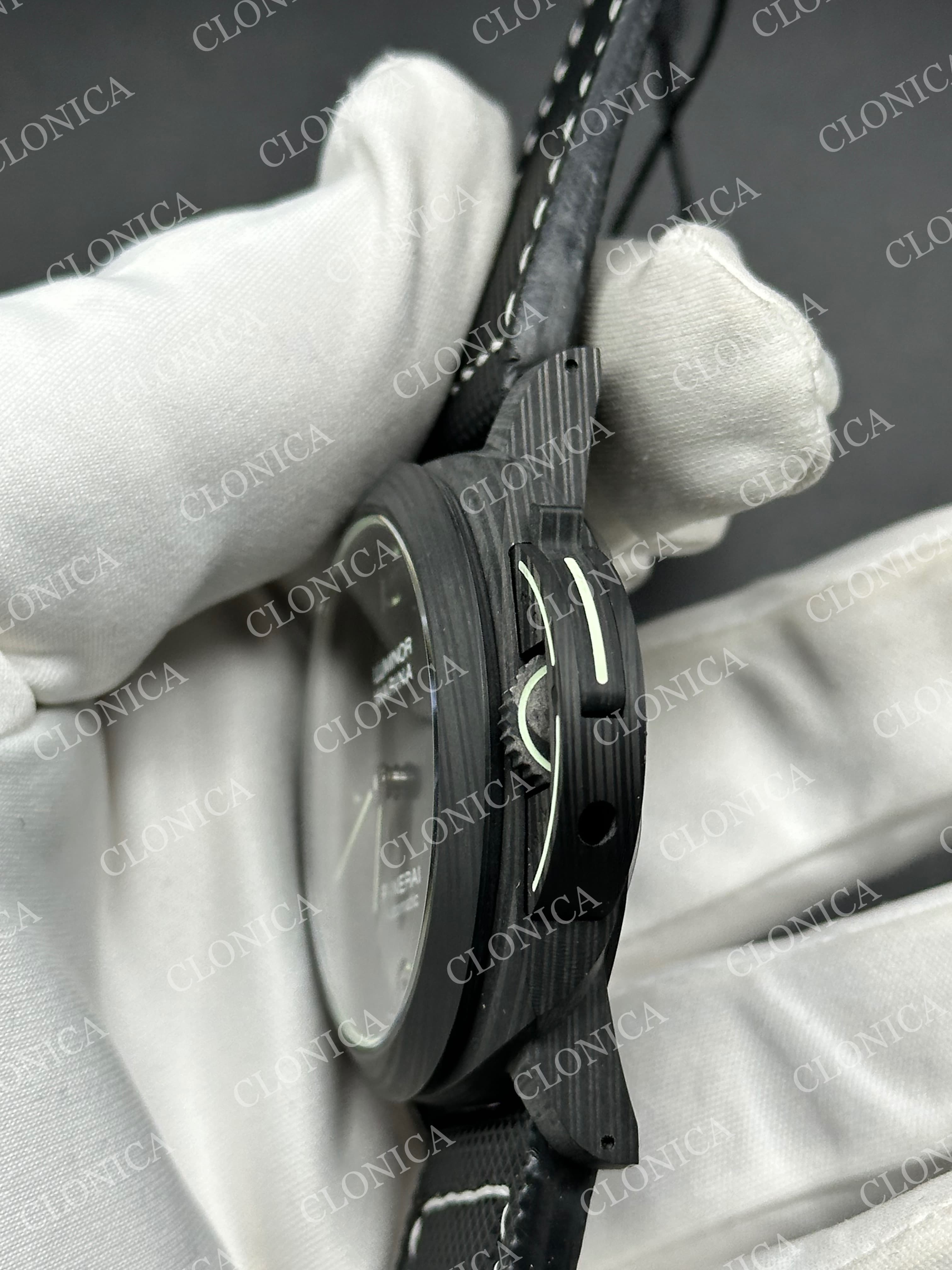 PAM1118 CARBOTECH ON BLACK KEVLAR COMPOSITE STRAP P.9010 CLONE — view 4