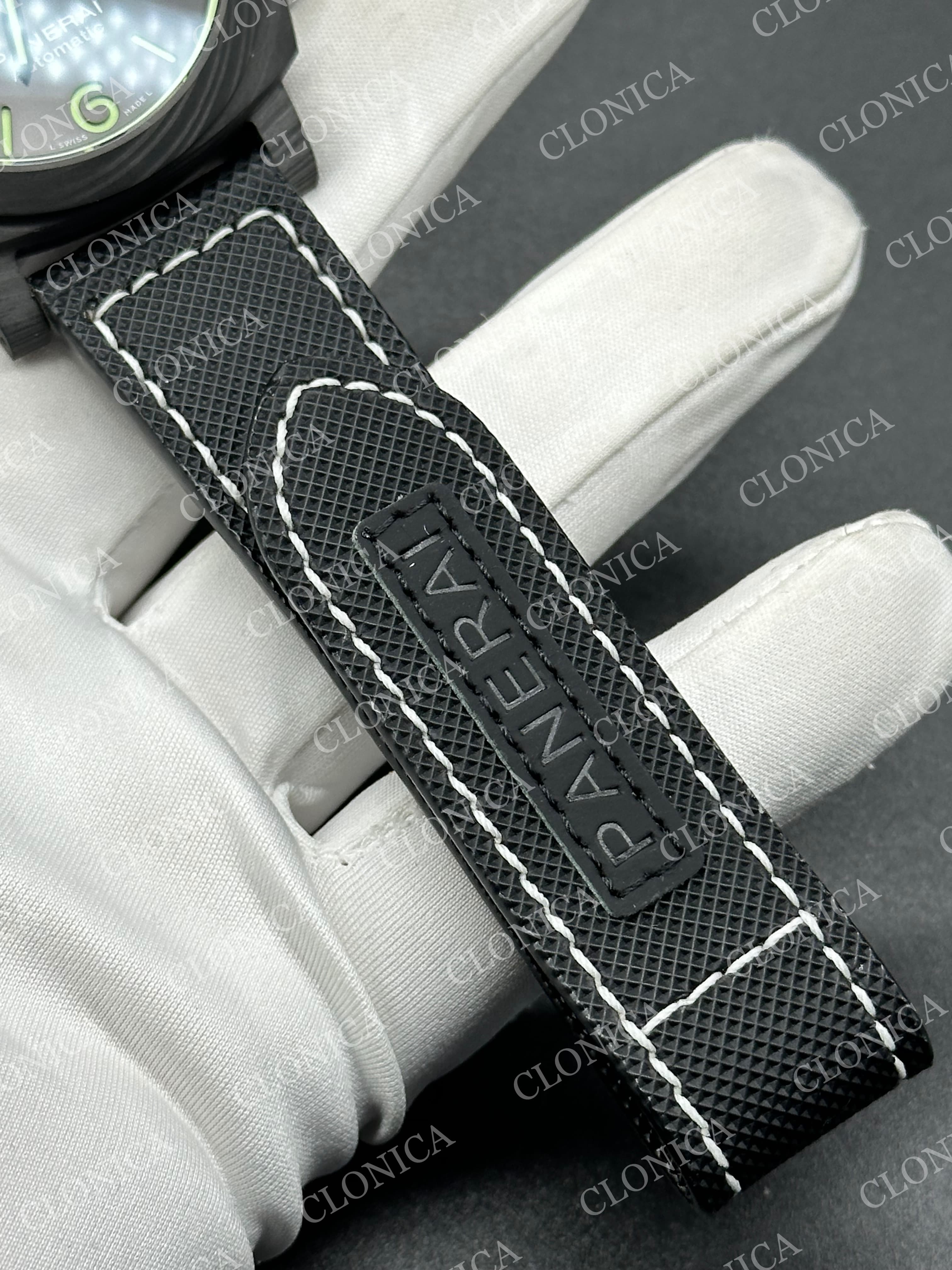 PAM1118 CARBOTECH ON BLACK KEVLAR COMPOSITE STRAP P.9010 CLONE — view 8