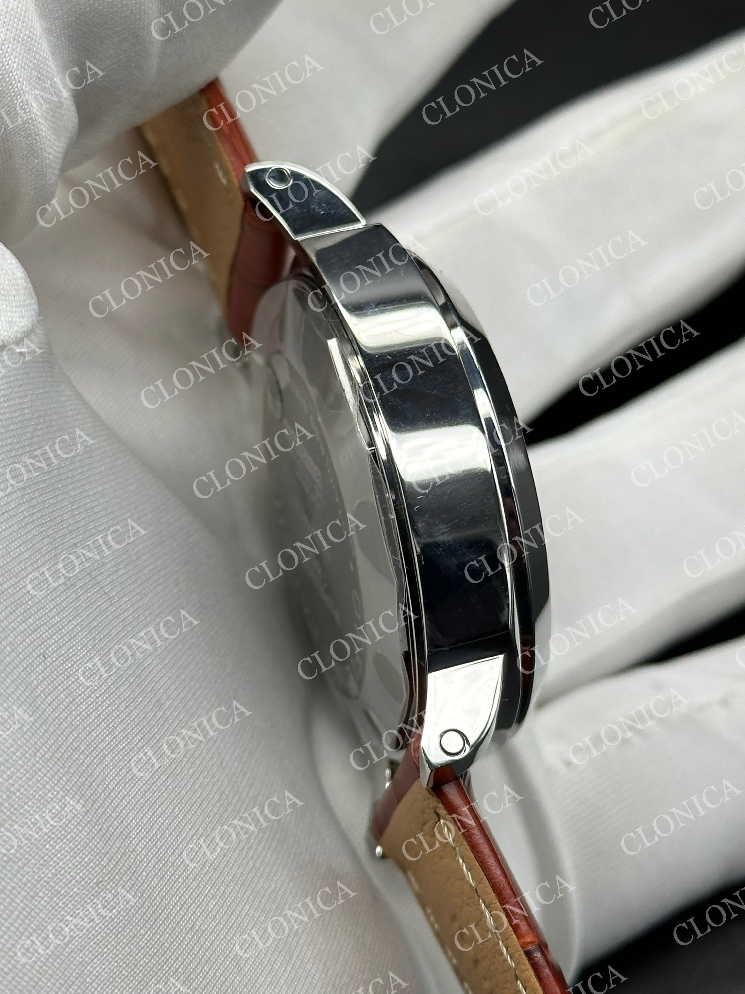 PAM088 1:1 GREEN DIAL ON BROWN LEATHER STRAP P.9010 CLONE — view 6