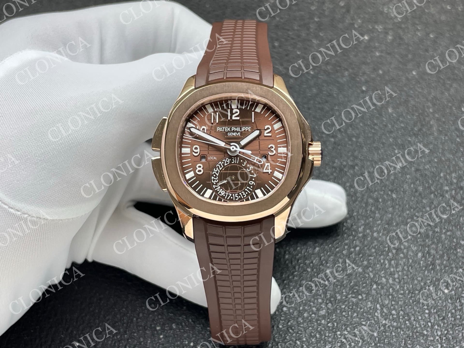 AQUANAUT 5164R RG BROWN DIAL — view 1