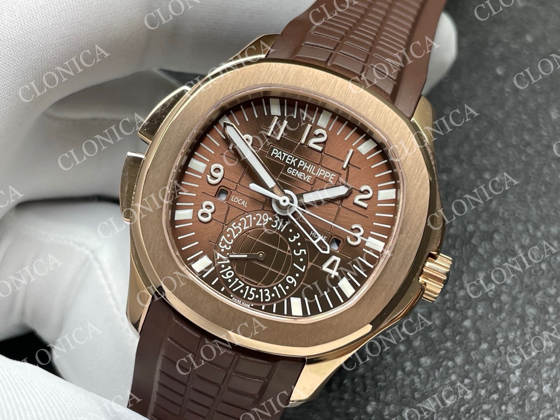 AQUANAUT 5164R RG BROWN DIAL — view 4