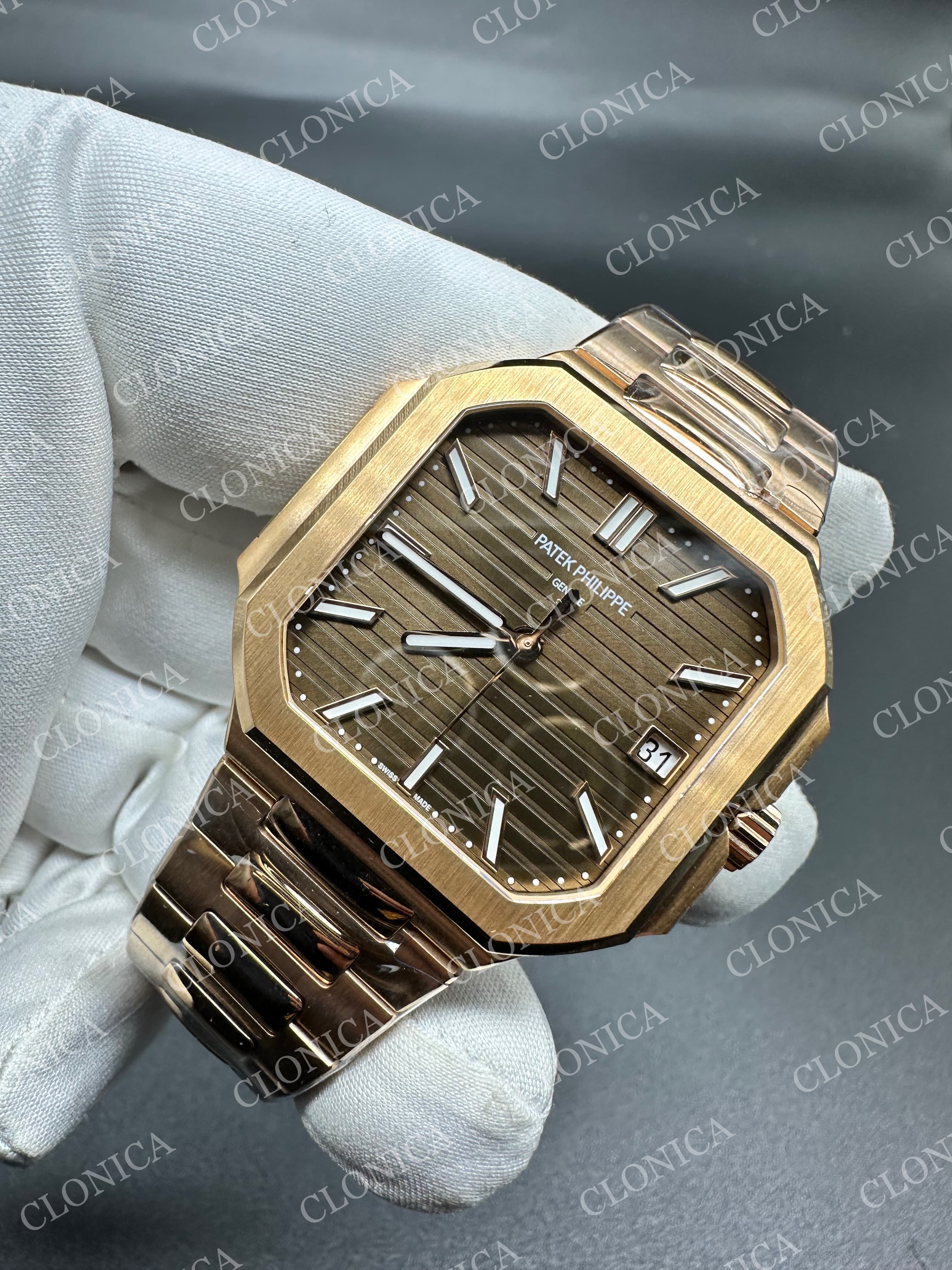 CUBITUS 5821 RG BROWN DIAL ON RG BRACELET 26-330 — view 3