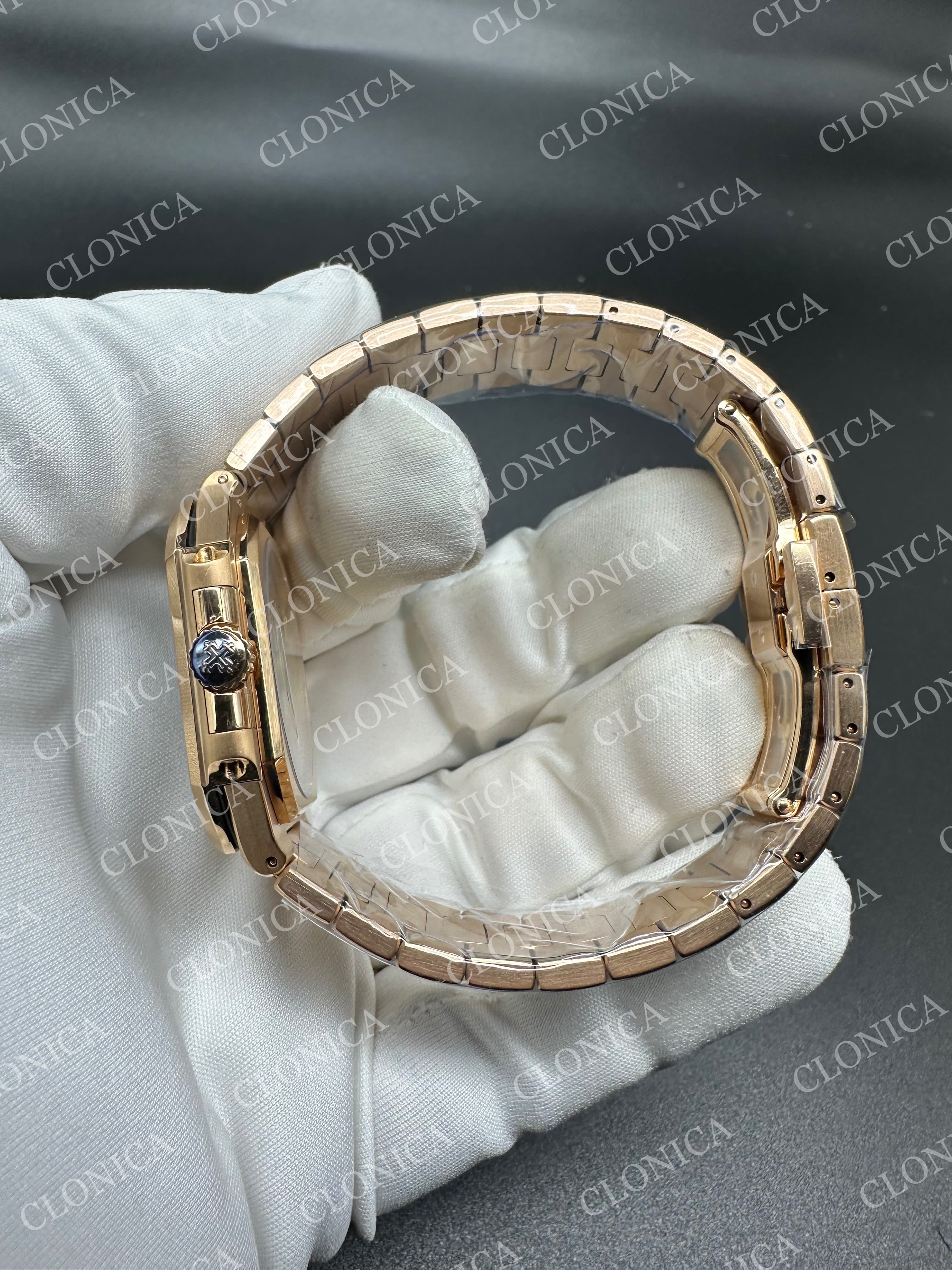 CUBITUS 5821 RG BROWN DIAL ON RG BRACELET 26-330 — view 4