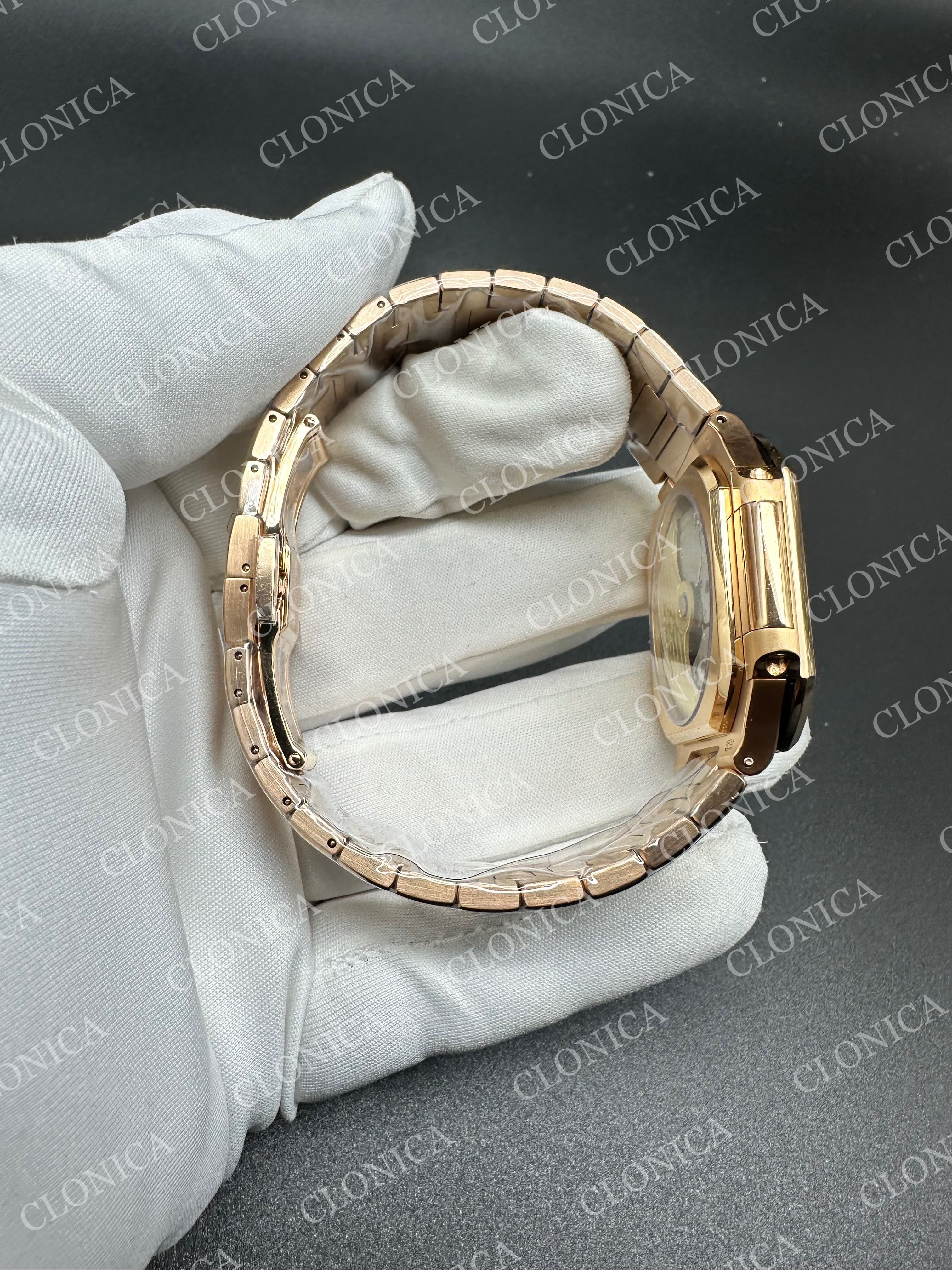 CUBITUS 5821 RG BROWN DIAL ON RG BRACELET 26-330 — view 8