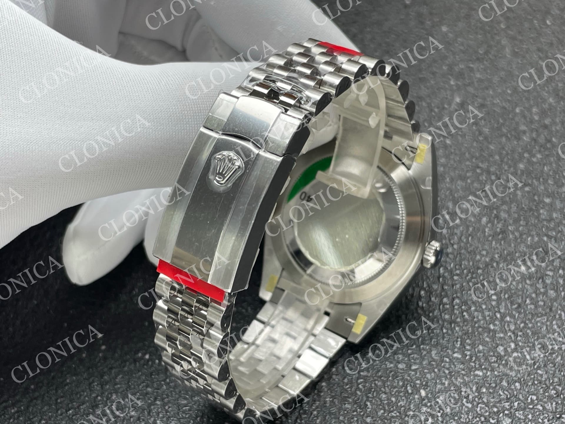 DATEJUST 41 126334 904L SS BLACK DIAMOND DIAL — view 5