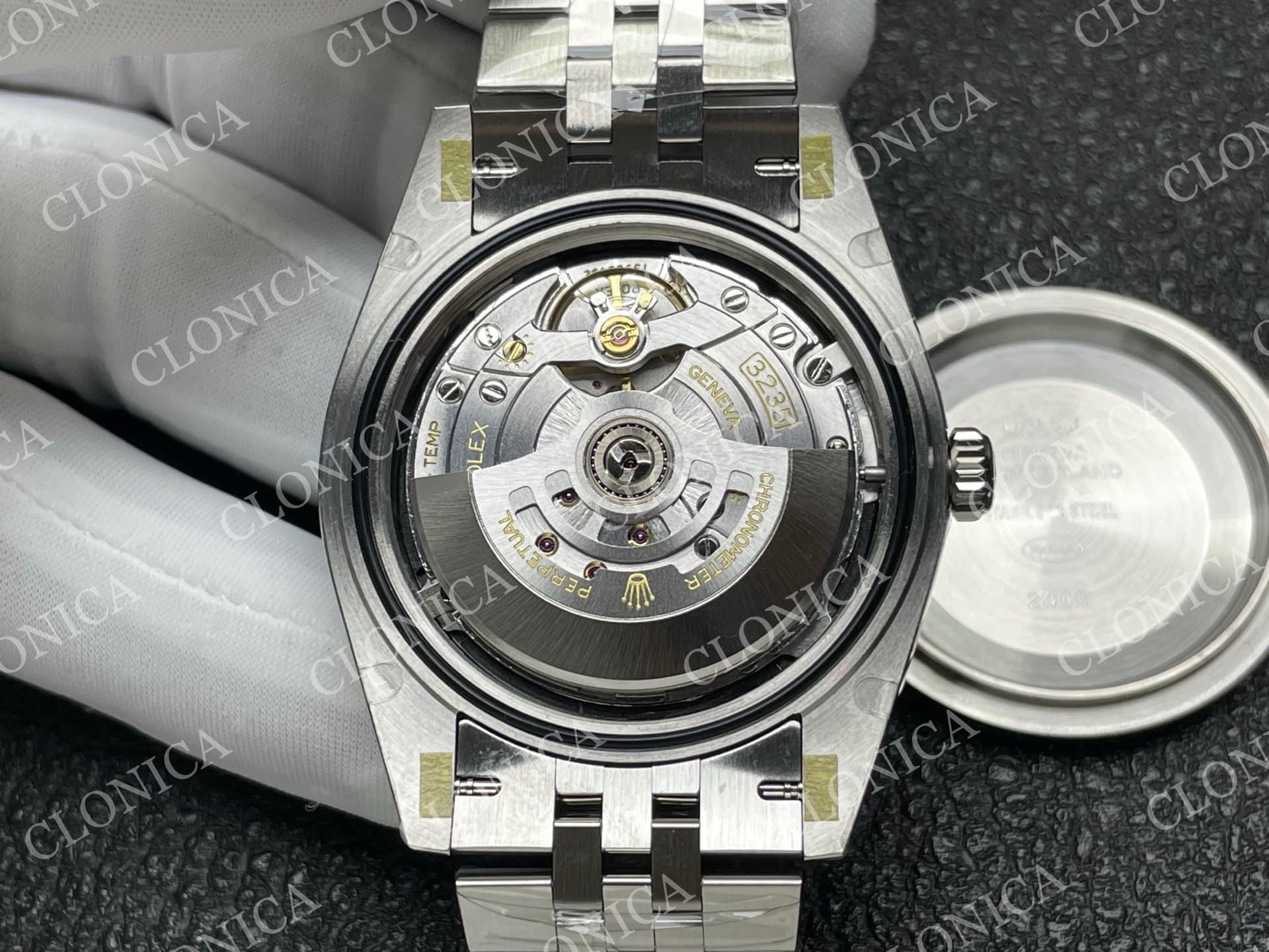 DATEJUST 41 126334 904L SS BLACK DIAMOND DIAL — view 8