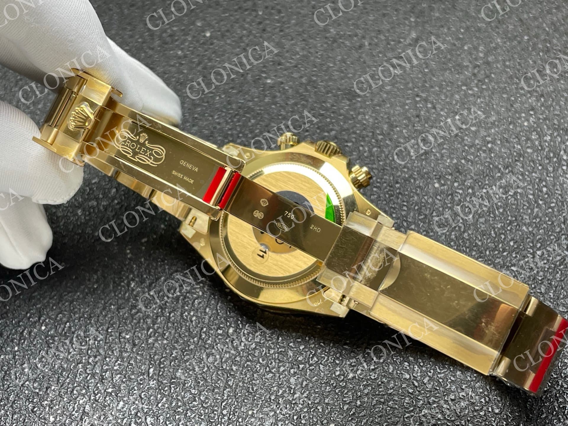 DAYTONA GAIN WEIGHT YG GREEN DIAL ON YG BRACELET 4130 — view 5