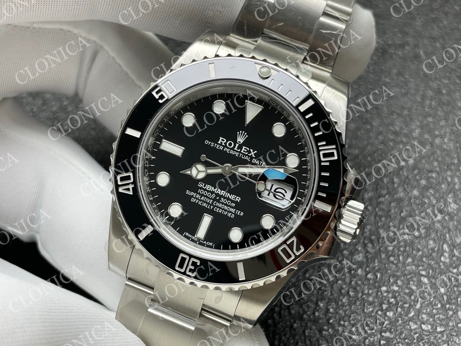 SUBMARINER 116610 40MM BLACK CERAMIC 904L SS BLACK DIAL — view 4