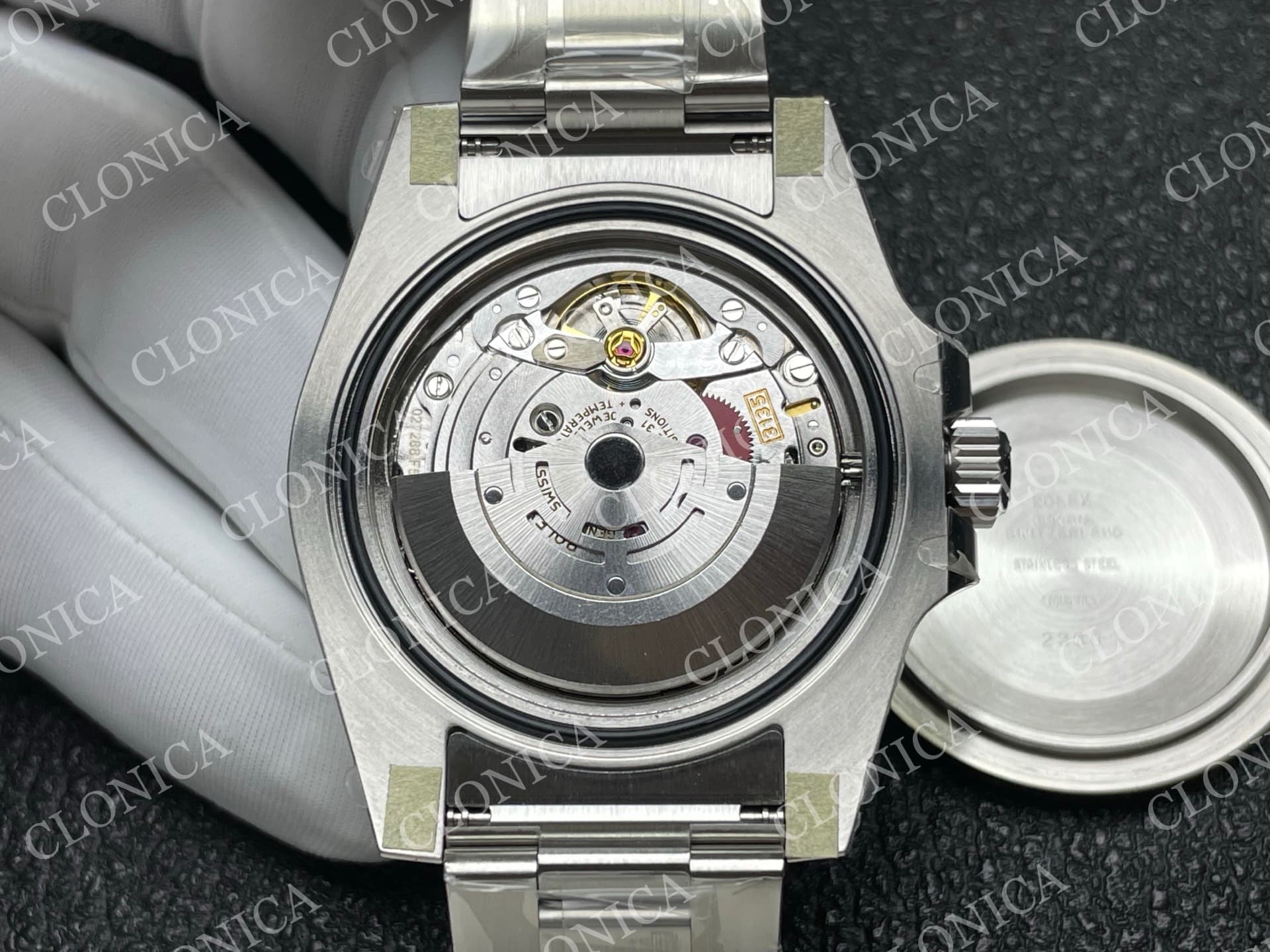 SUBMARINER 116610 40MM BLACK CERAMIC 904L SS BLACK DIAL — view 8