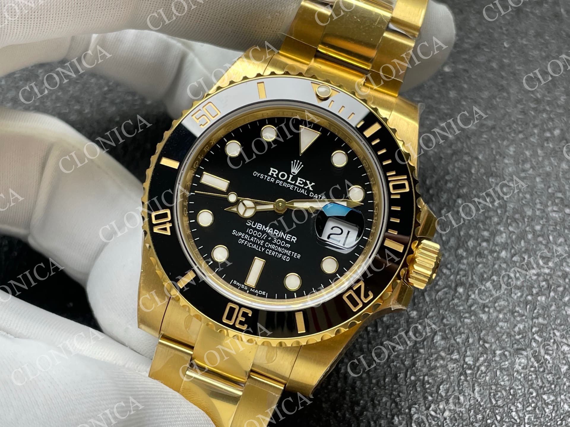 SUBMARINER 116610 40MM BLACK CERAMIC 904L YG BLACK DIAL — view 4