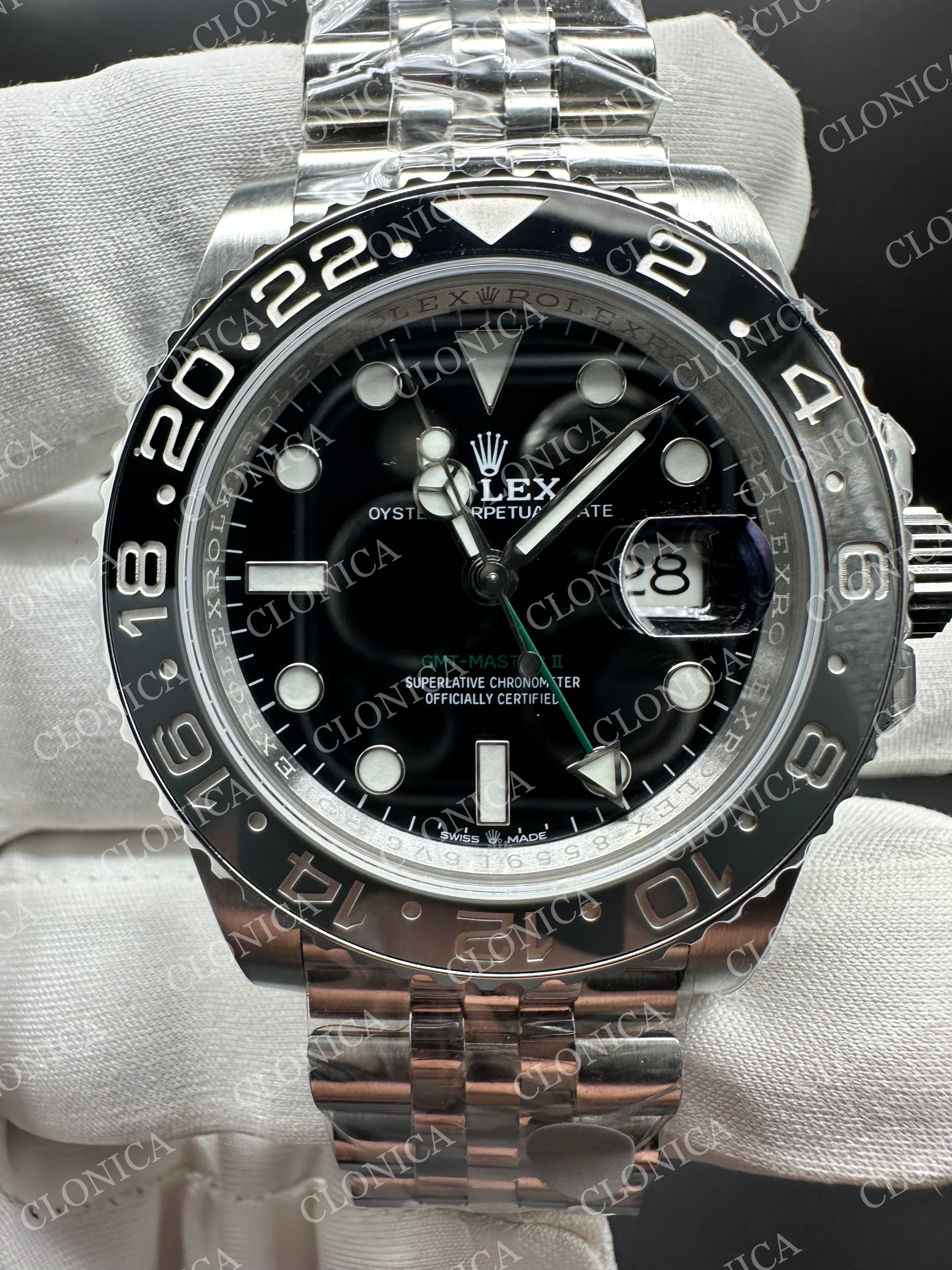 GMT-MASTER II 126710 GRNR 904L STEEL ON JUBILEE BRACELET DD3285 — view 3