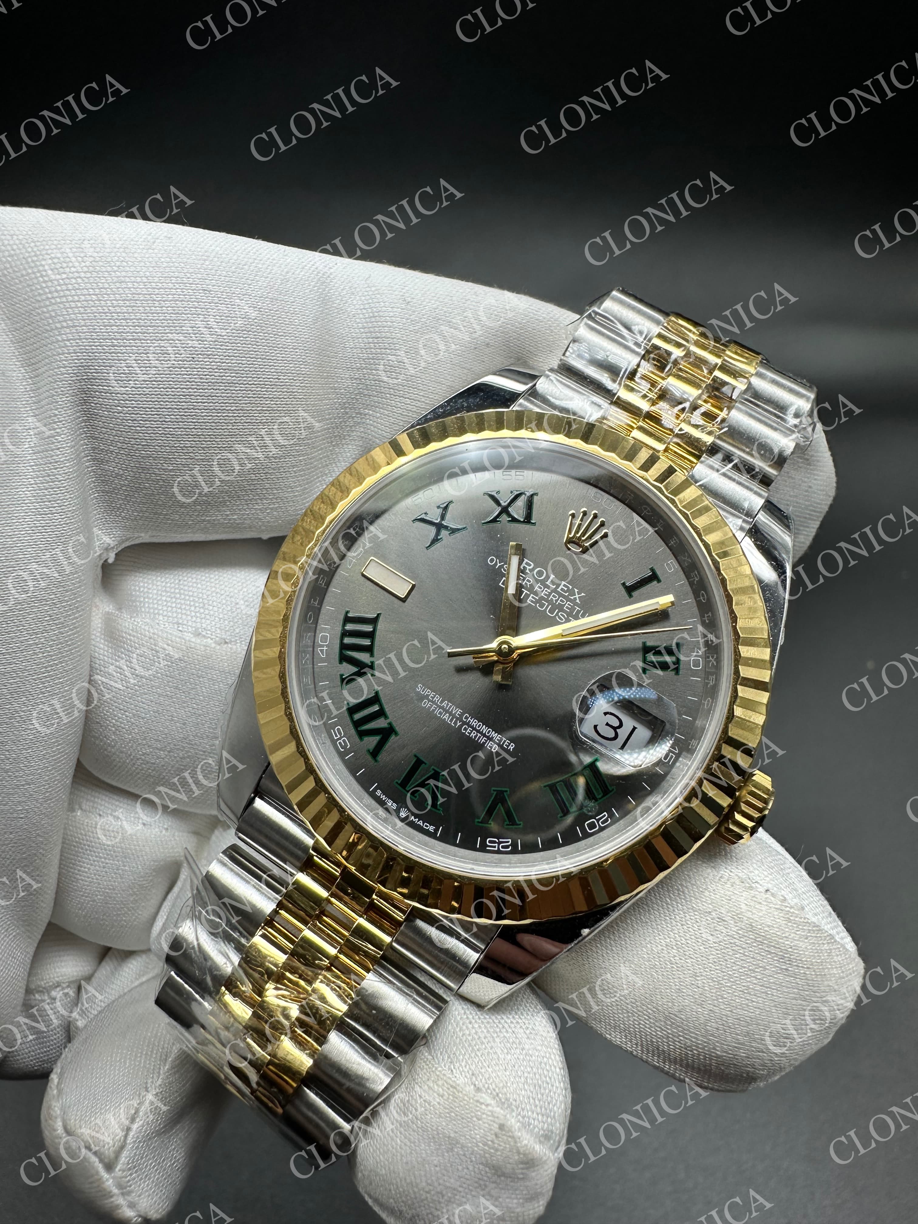 DATEJUST 41 126233 904L SS/YG GRAY DIAL ROMAN MARKER ON SS/YG JUBILEE BRACELET DD3235 — view 3