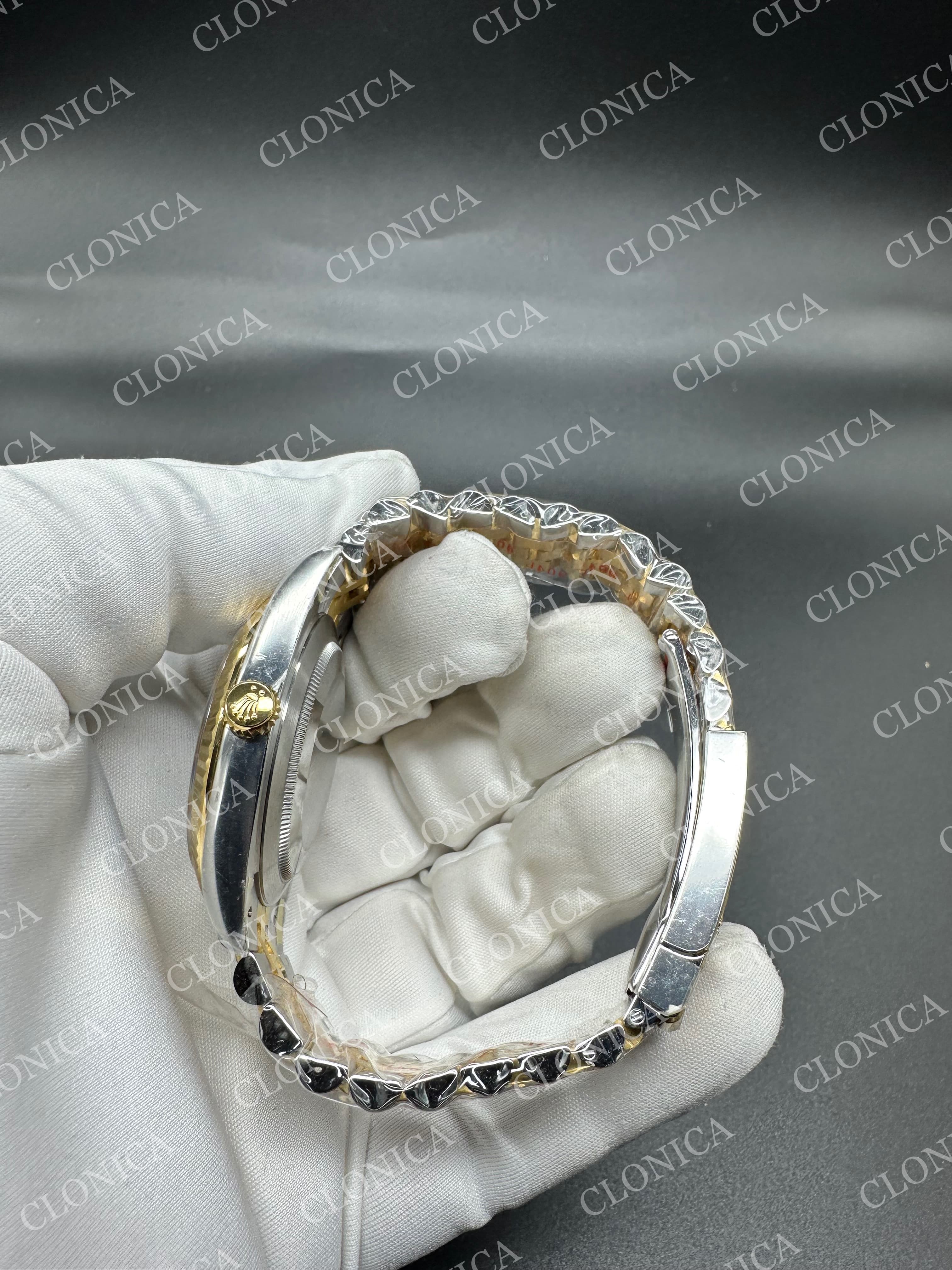 DATEJUST 41 126233 904L SS/YG GRAY DIAL ROMAN MARKER ON SS/YG JUBILEE BRACELET DD3235 — view 4