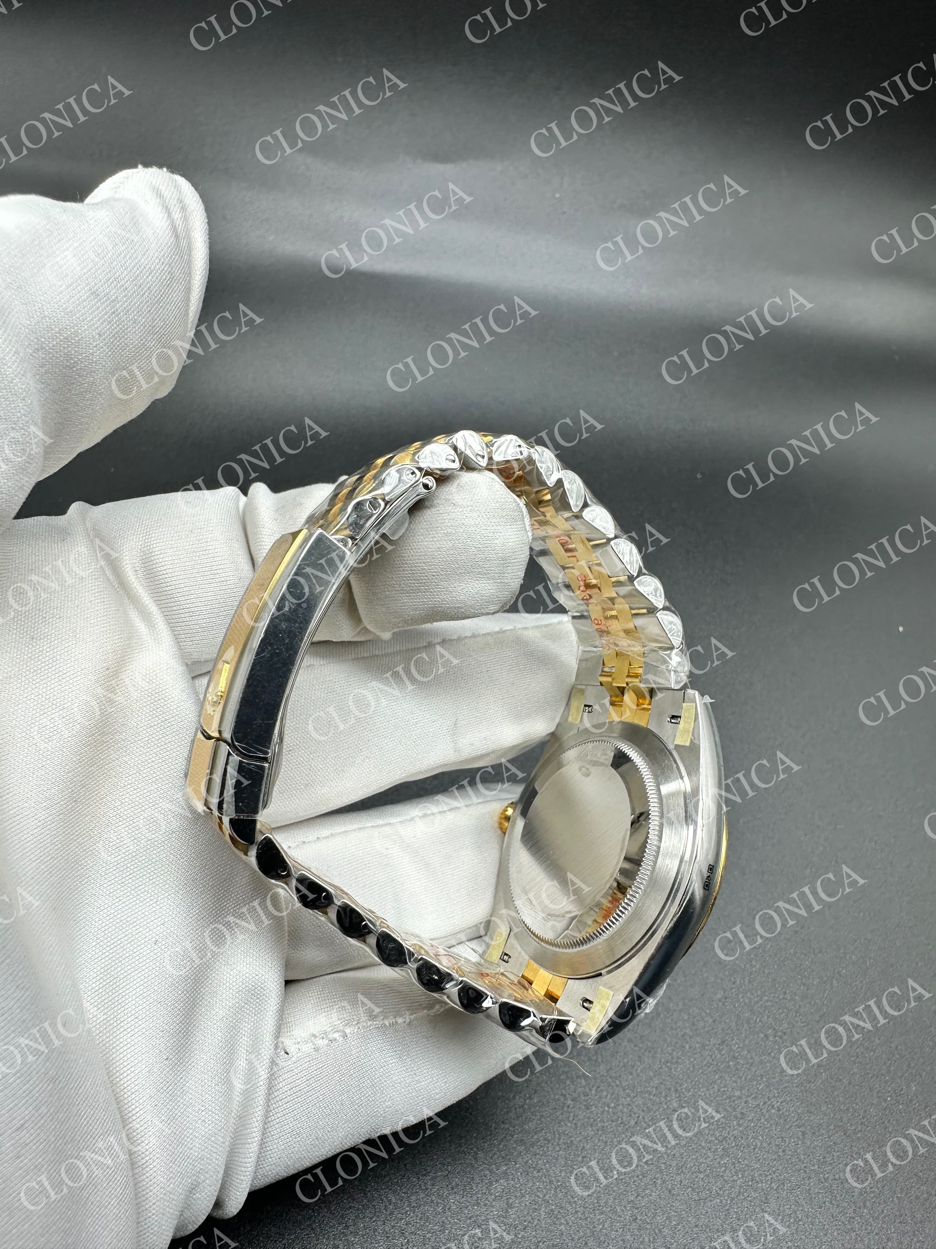 DATEJUST 41 126233 904L SS/YG GRAY DIAL ROMAN MARKER ON SS/YG JUBILEE BRACELET DD3235 — view 5