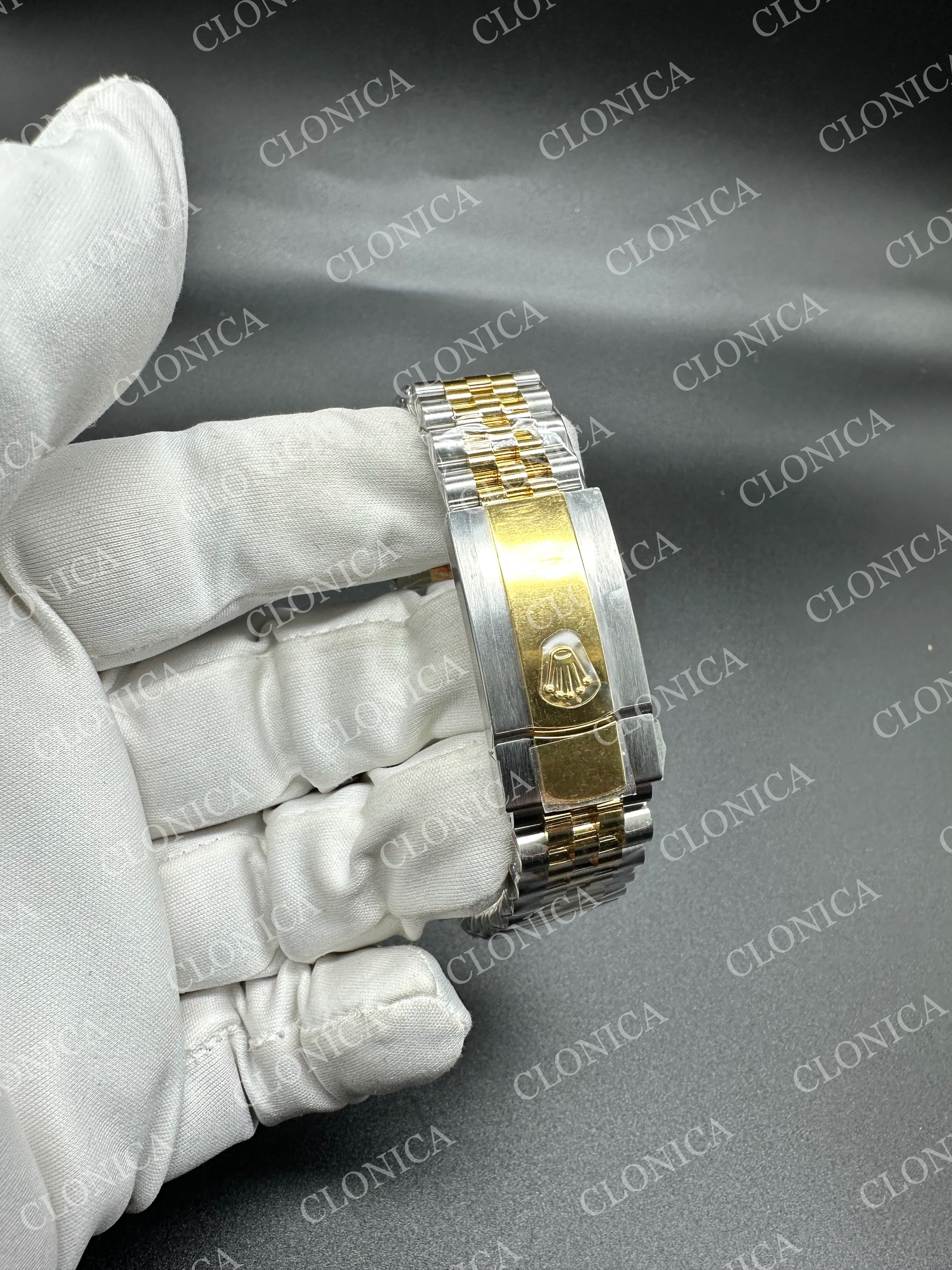 DATEJUST 41 126233 904L SS/YG GRAY DIAL ROMAN MARKER ON SS/YG JUBILEE BRACELET DD3235 — view 6