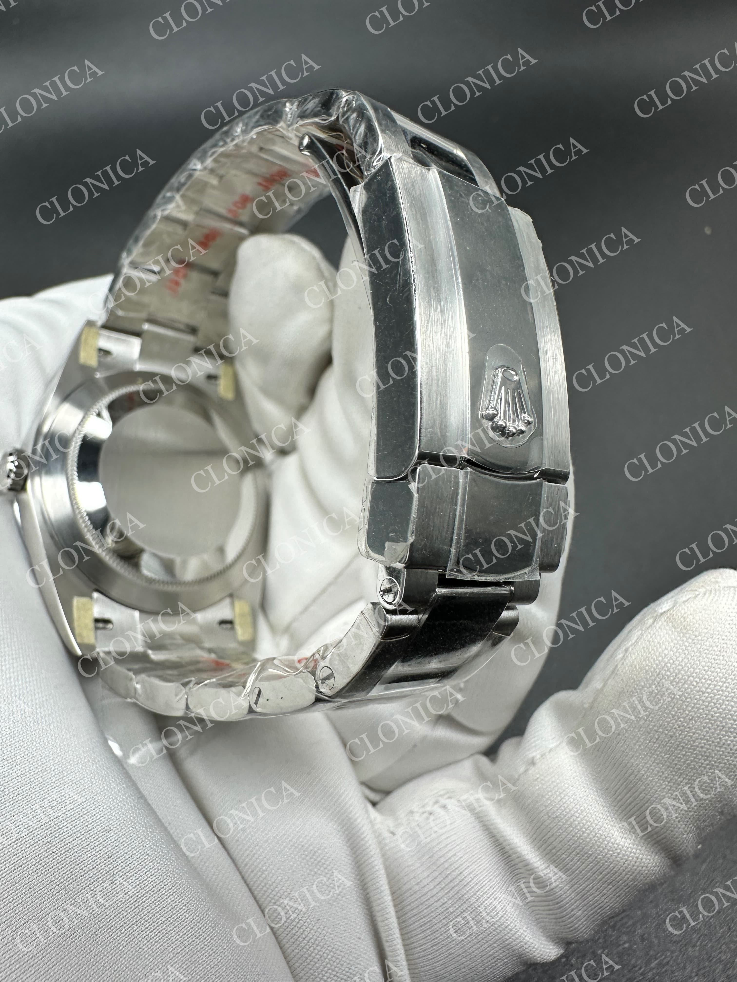 DATEJUST 41 126334 904L SS BLUE FLUTED DIAL STICK MARKER ON OYSTER BRACELET DD3235 — view 5