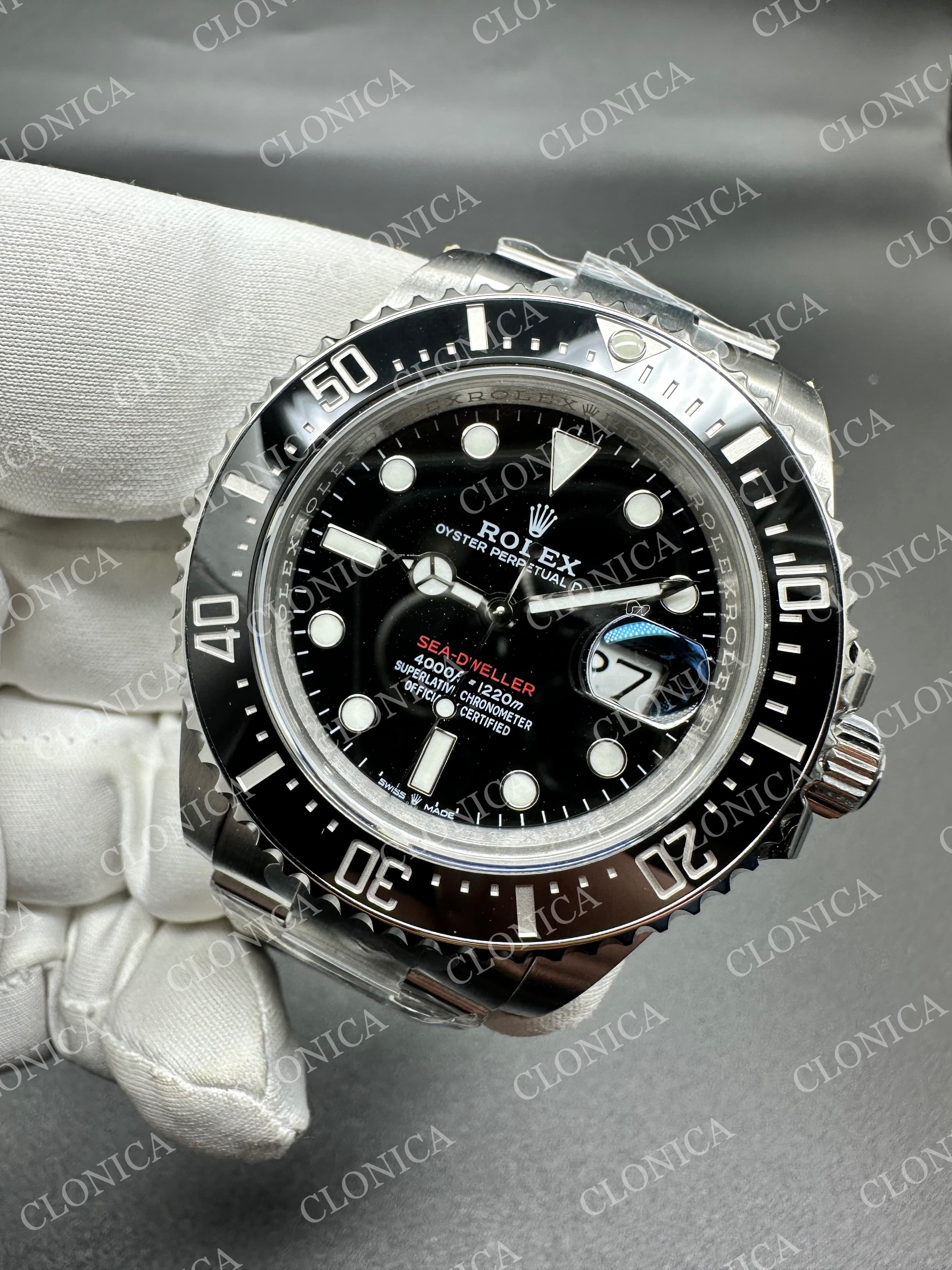 SEA-DWELLER 43MM 126600 904L SS BLACK DIAL ON 904L SS BRACELET — view 2
