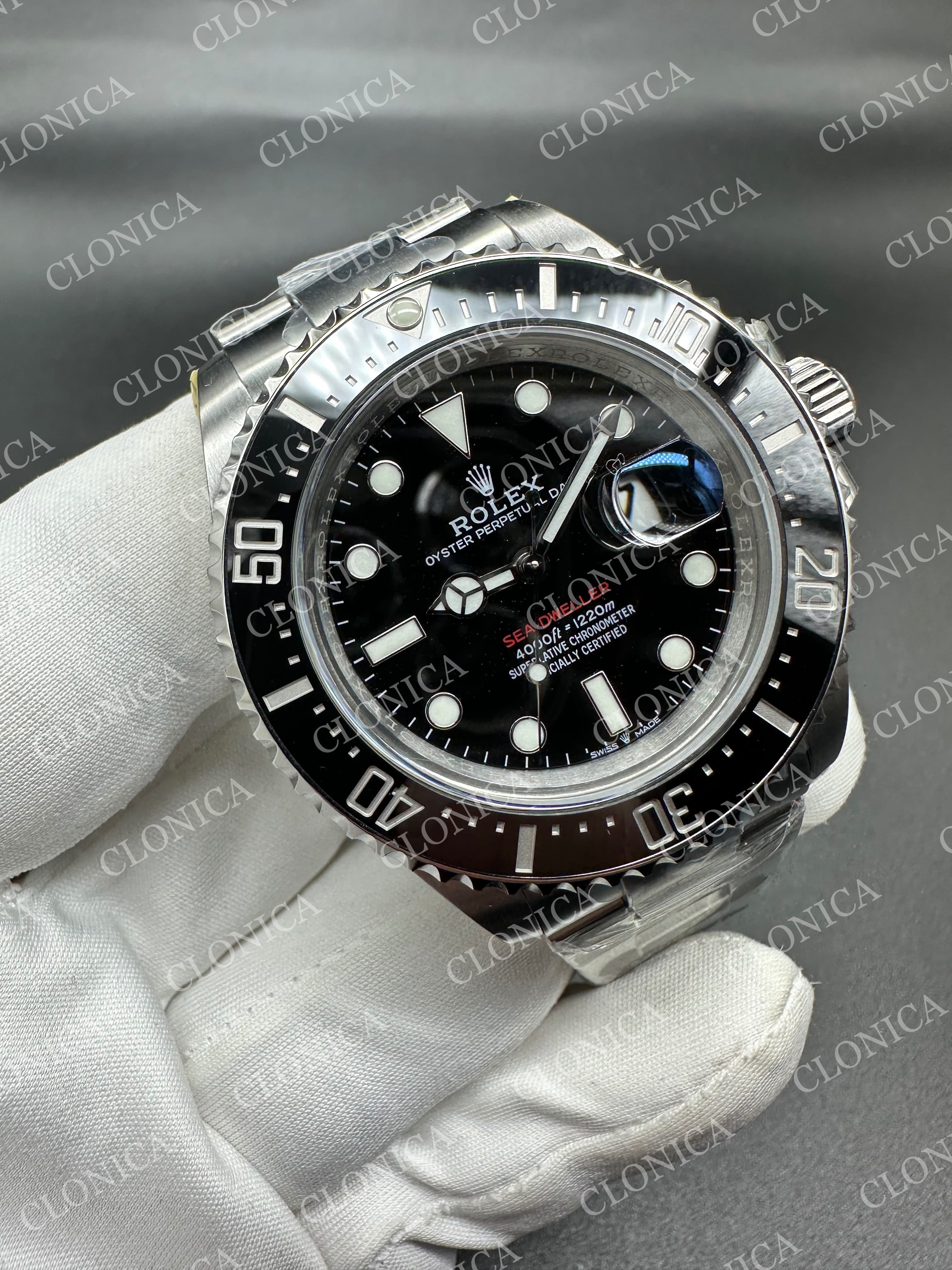 SEA-DWELLER 43MM 126600 904L SS BLACK DIAL ON 904L SS BRACELET — view 3