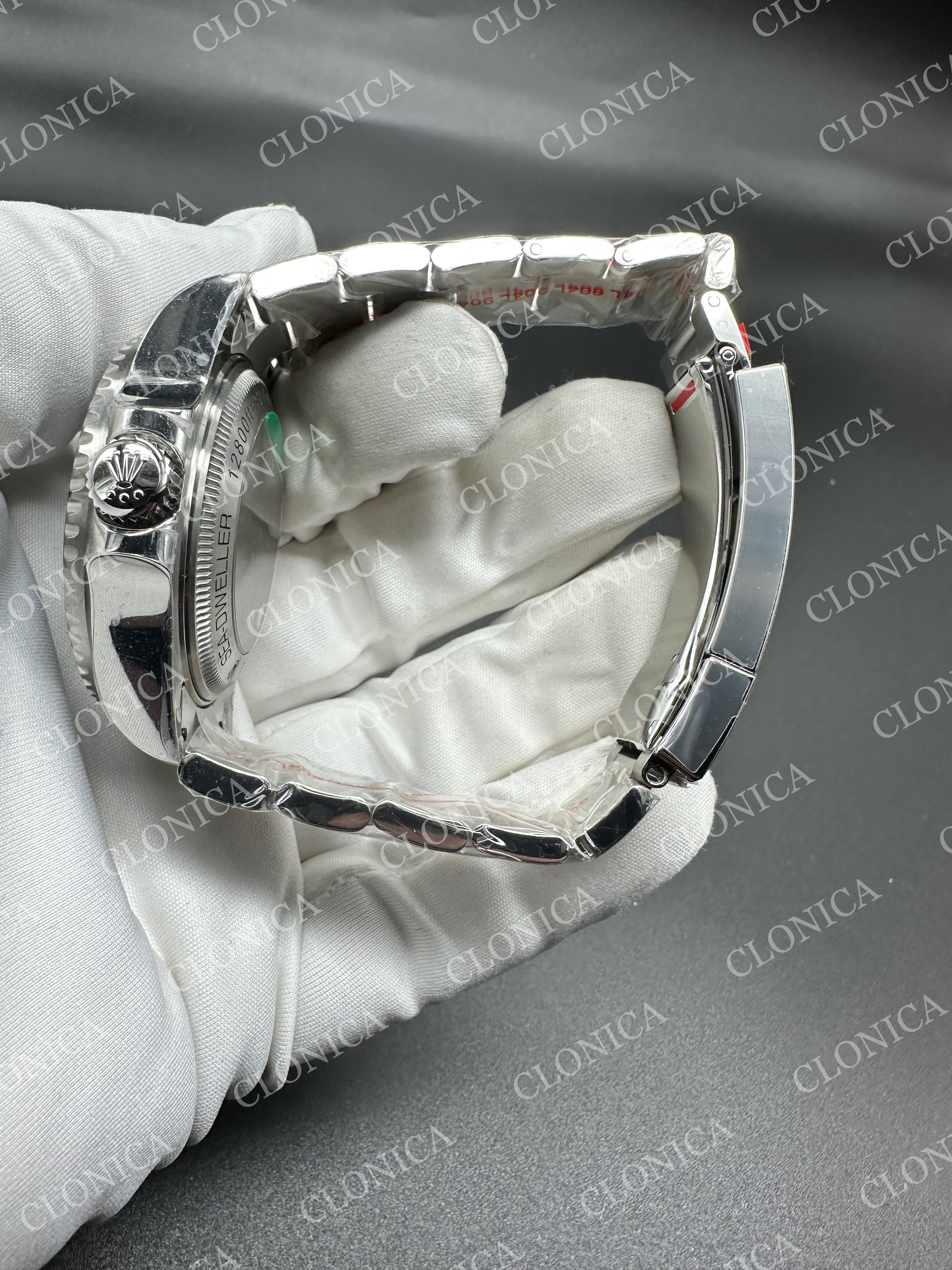 SEA-DWELLER DEEPSEA 126660 "D-BLUE" 904L SS BLUE DIAL ON OYSTER BRACELET — view 4