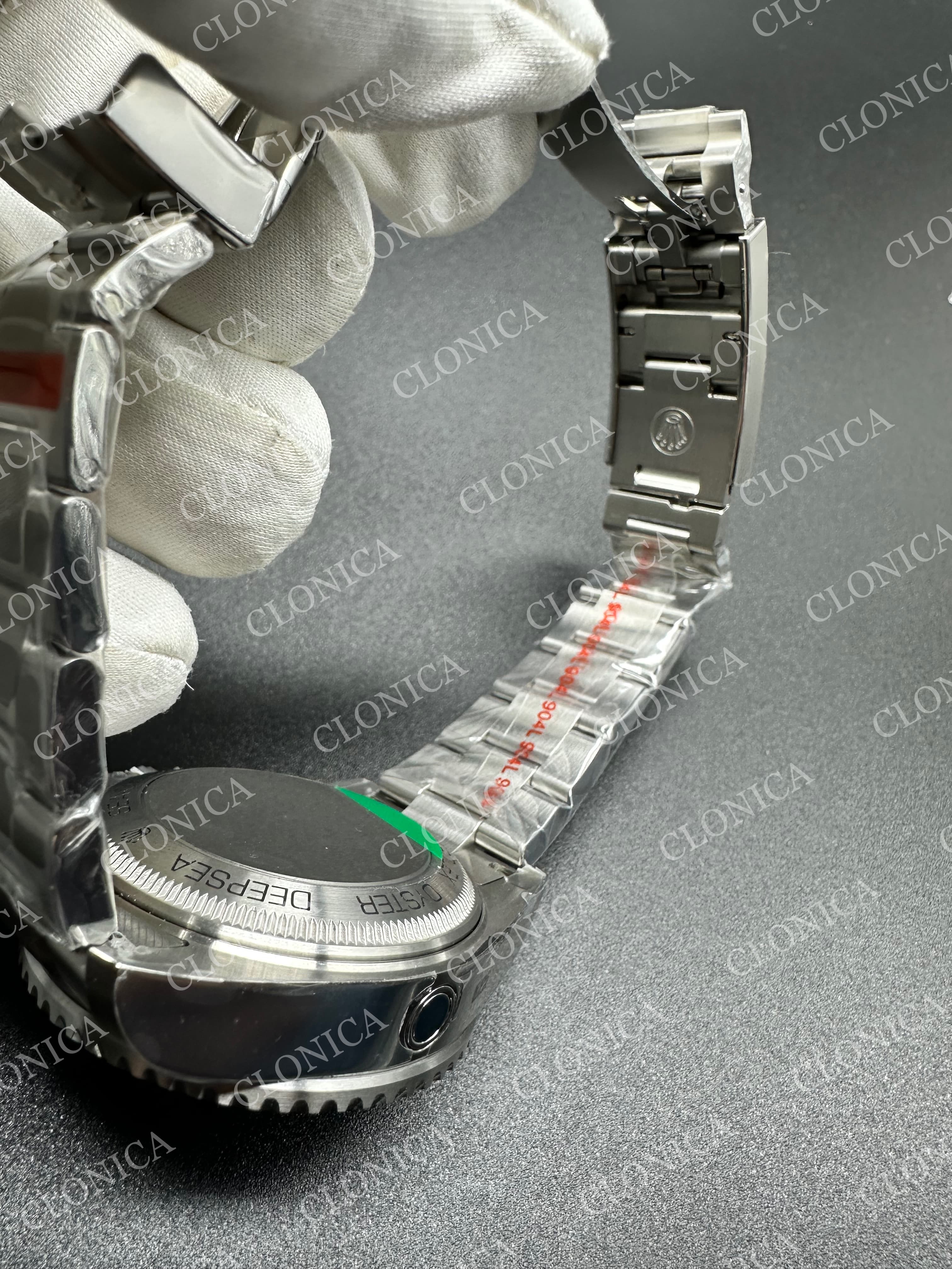 SEA-DWELLER DEEPSEA 126660 "D-BLUE" 904L SS BLUE DIAL ON OYSTER BRACELET — view 7