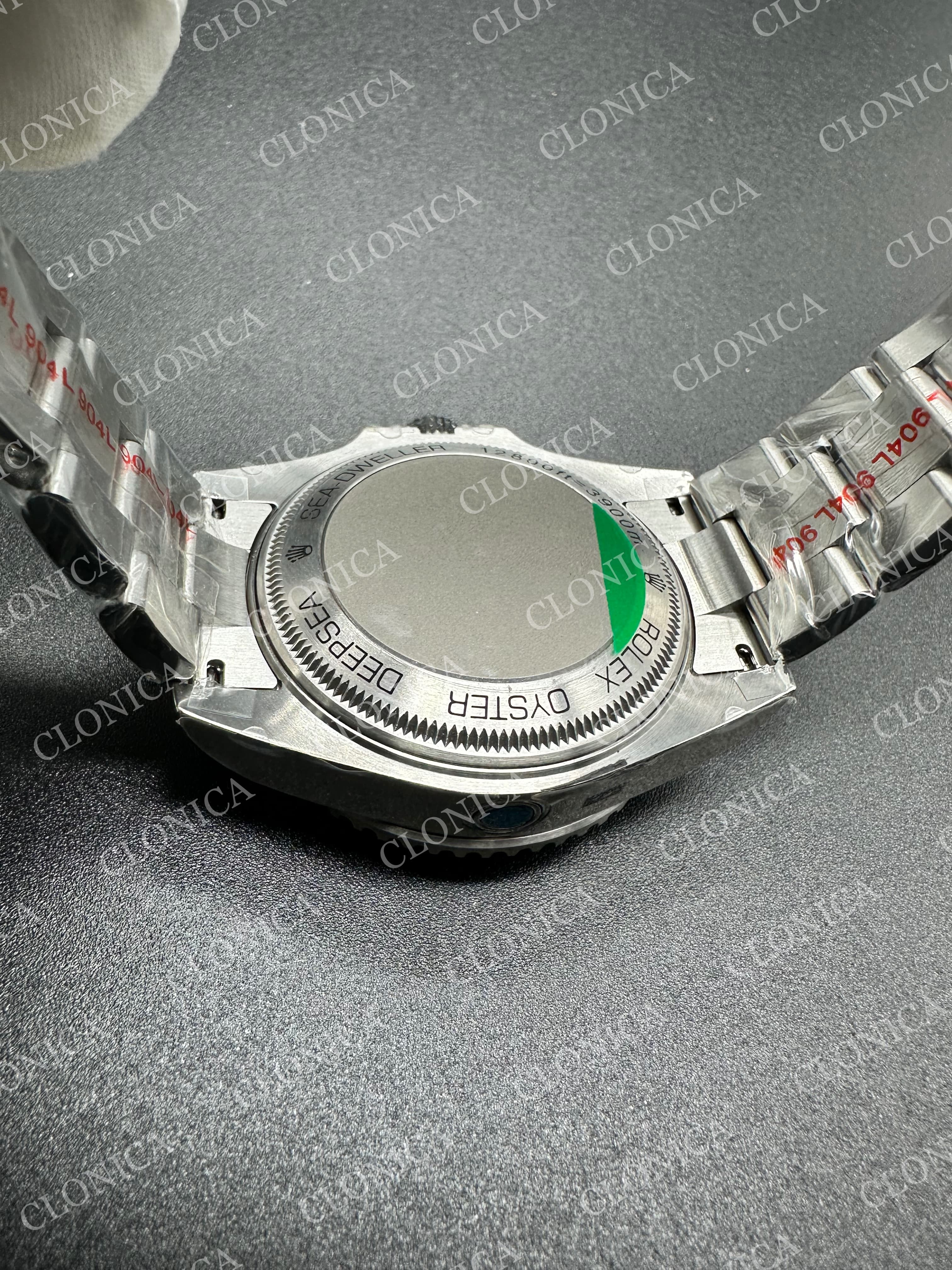 SEA-DWELLER DEEPSEA 126660 "D-BLUE" 904L SS BLUE DIAL ON OYSTER BRACELET — view 8