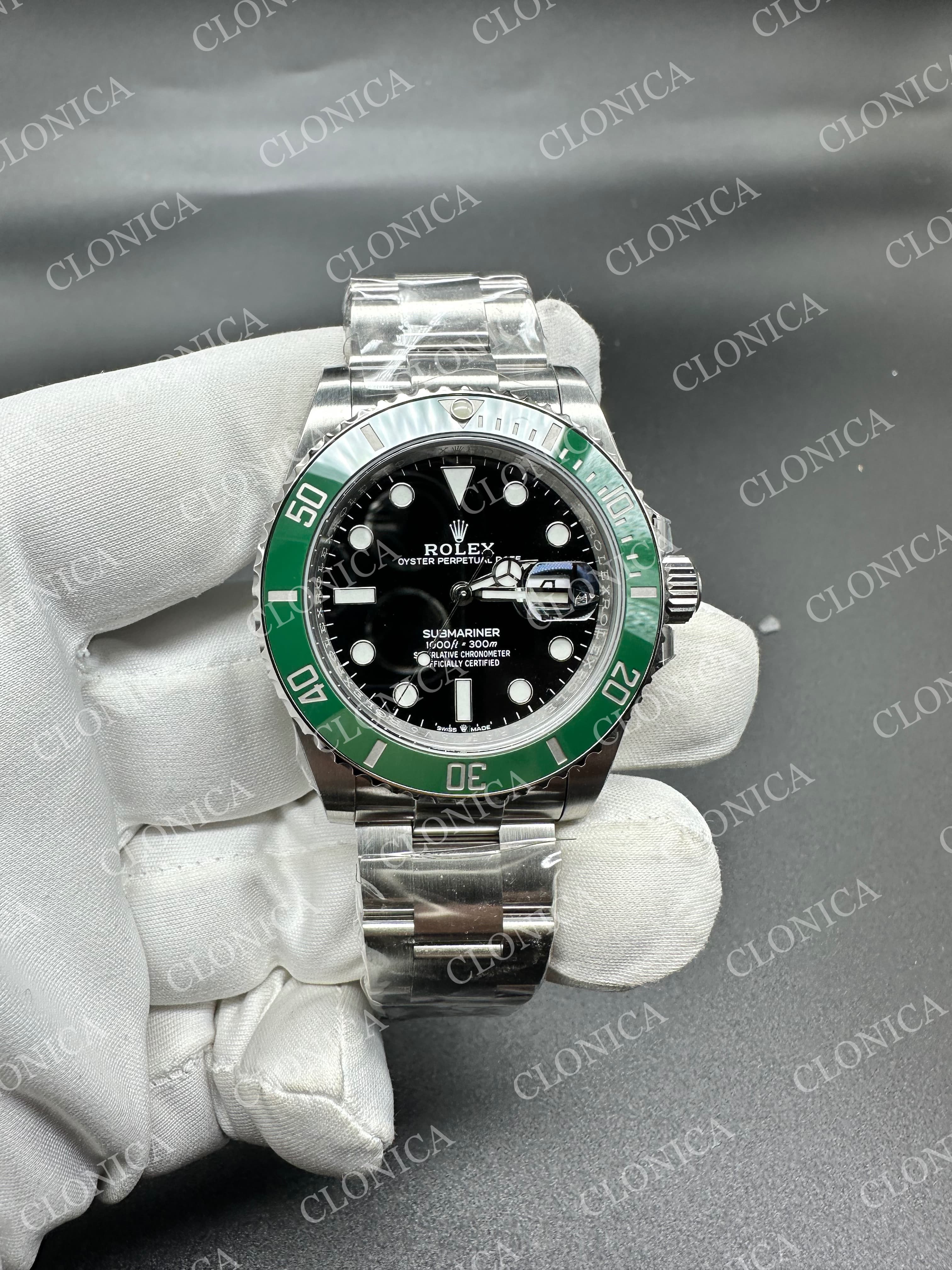 SUBMARINER 41MM 126610LV 904L SS BLACK DIAL ON 904L SS BRACELET — view 1