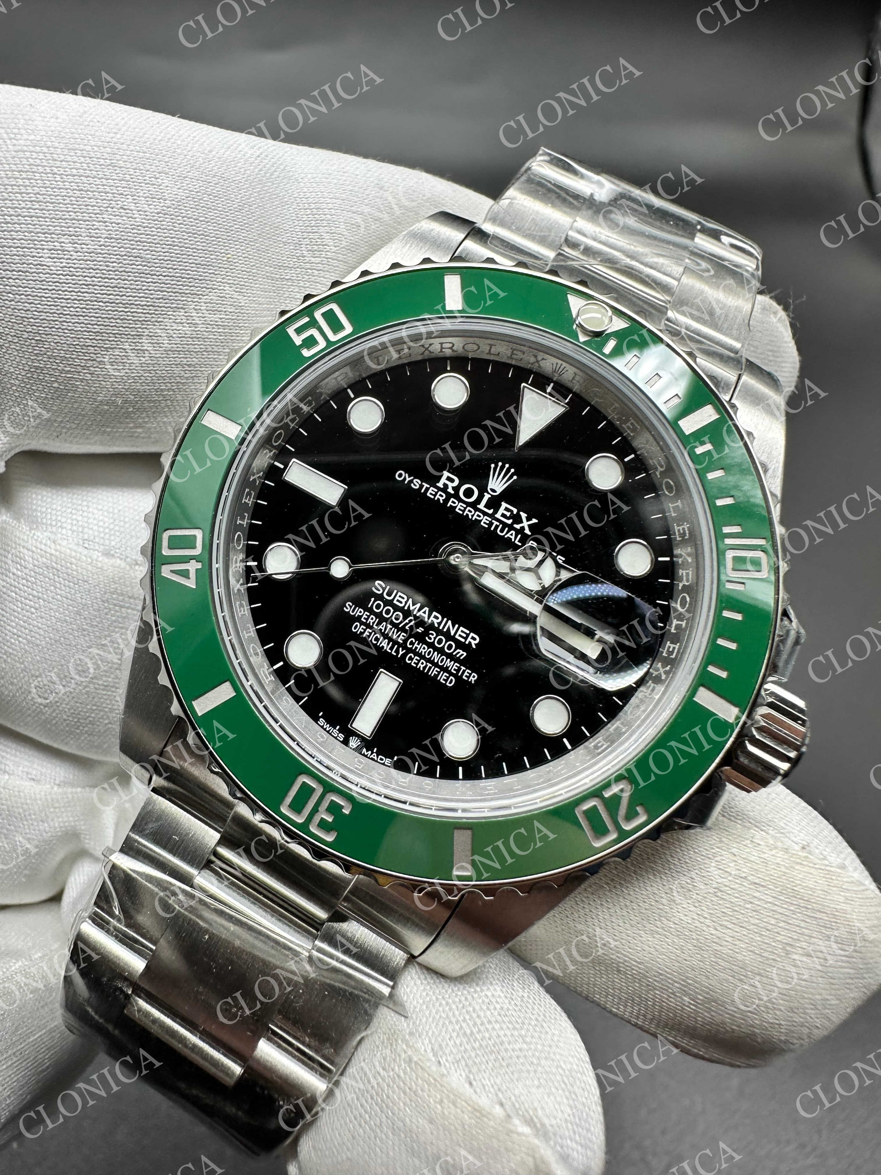 SUBMARINER 41MM 126610LV 904L SS BLACK DIAL ON 904L SS BRACELET — view 3