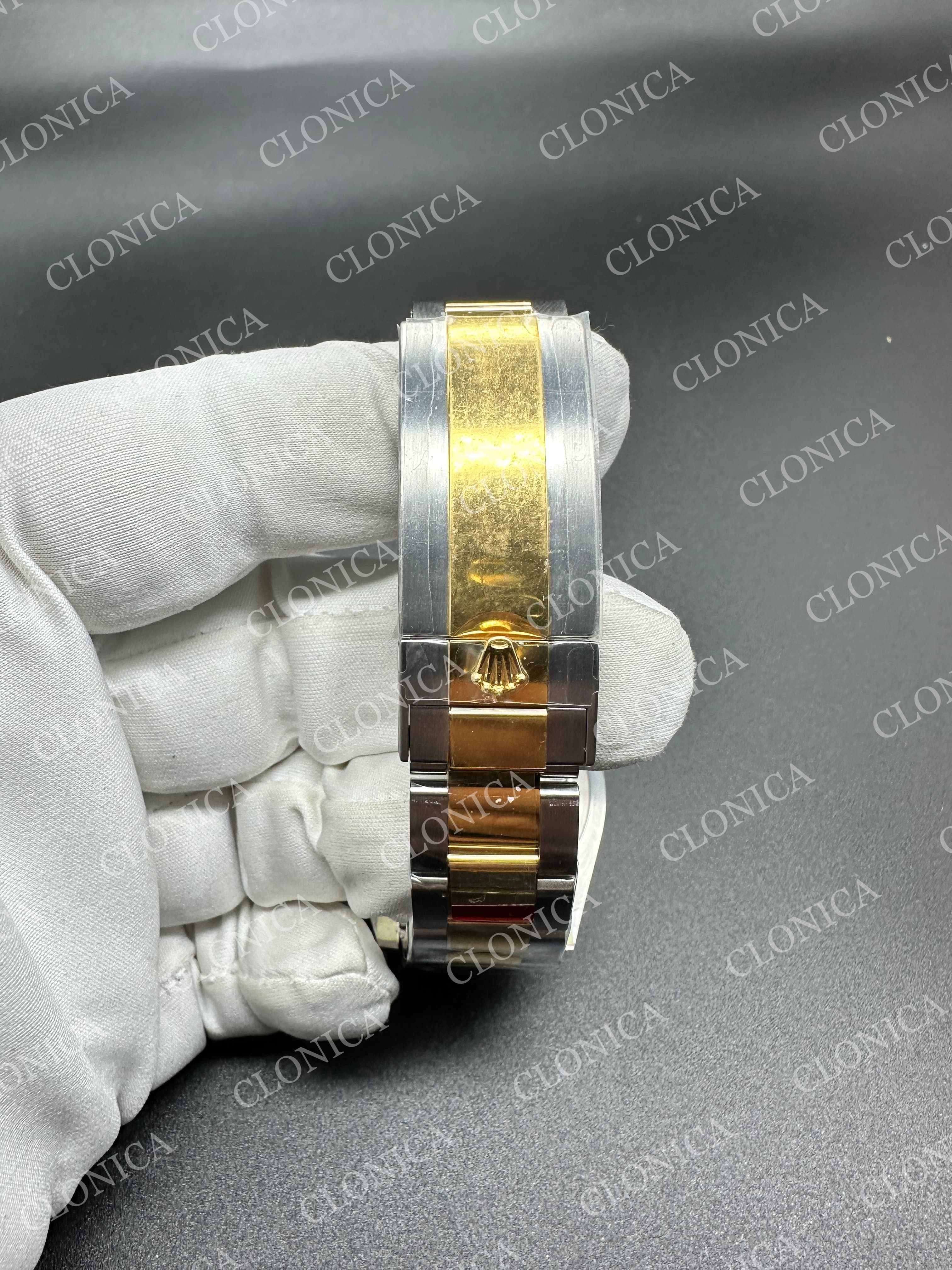 SUBMARINER 126613 LB GAIN WEIGHT BLUE DIAL ON SS/YG BRACELET — view 7