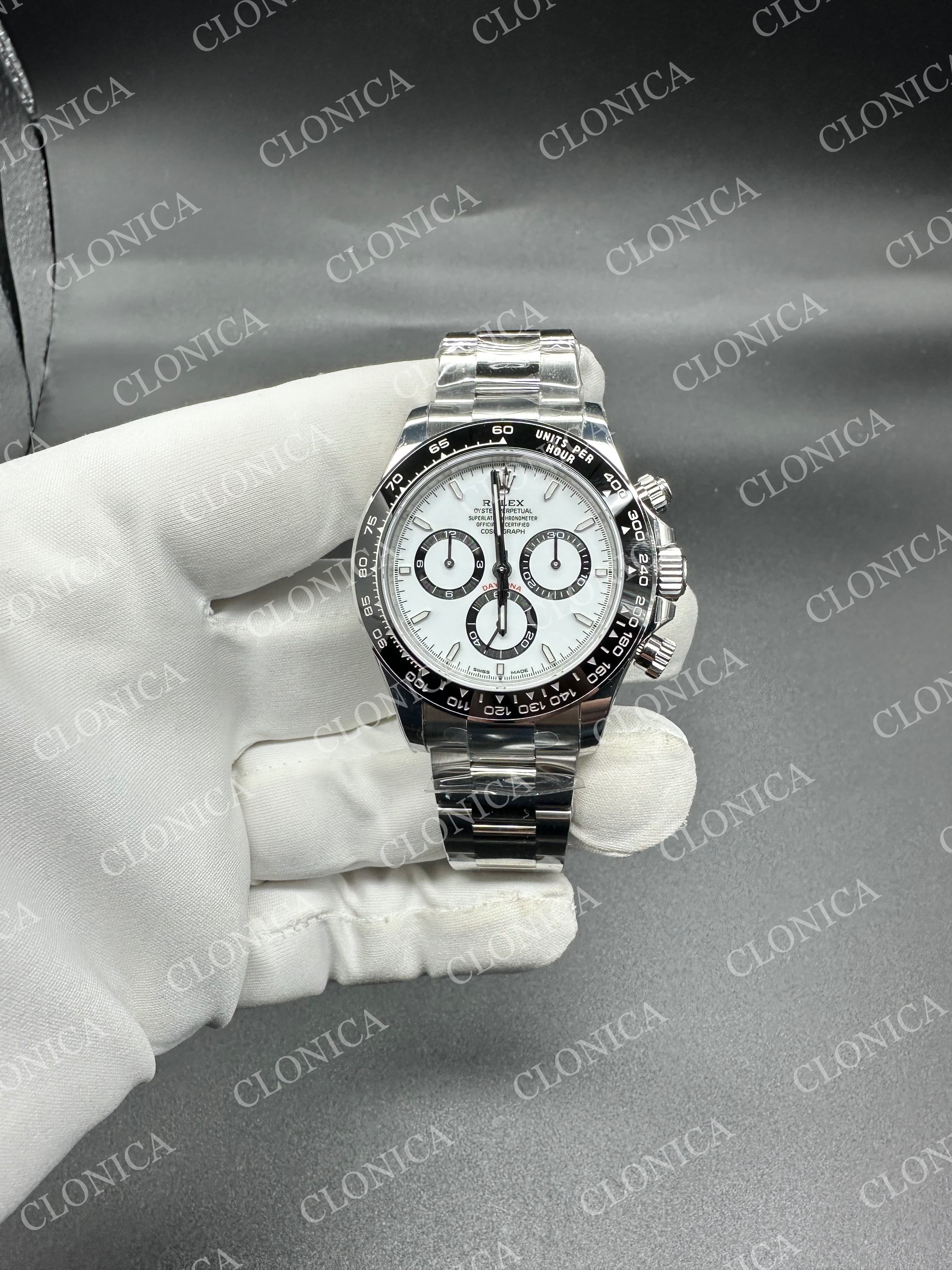DAYTONA 126500 904L SS WHITE DIAL ON 904L SS BRACELET DD4131 — view 1