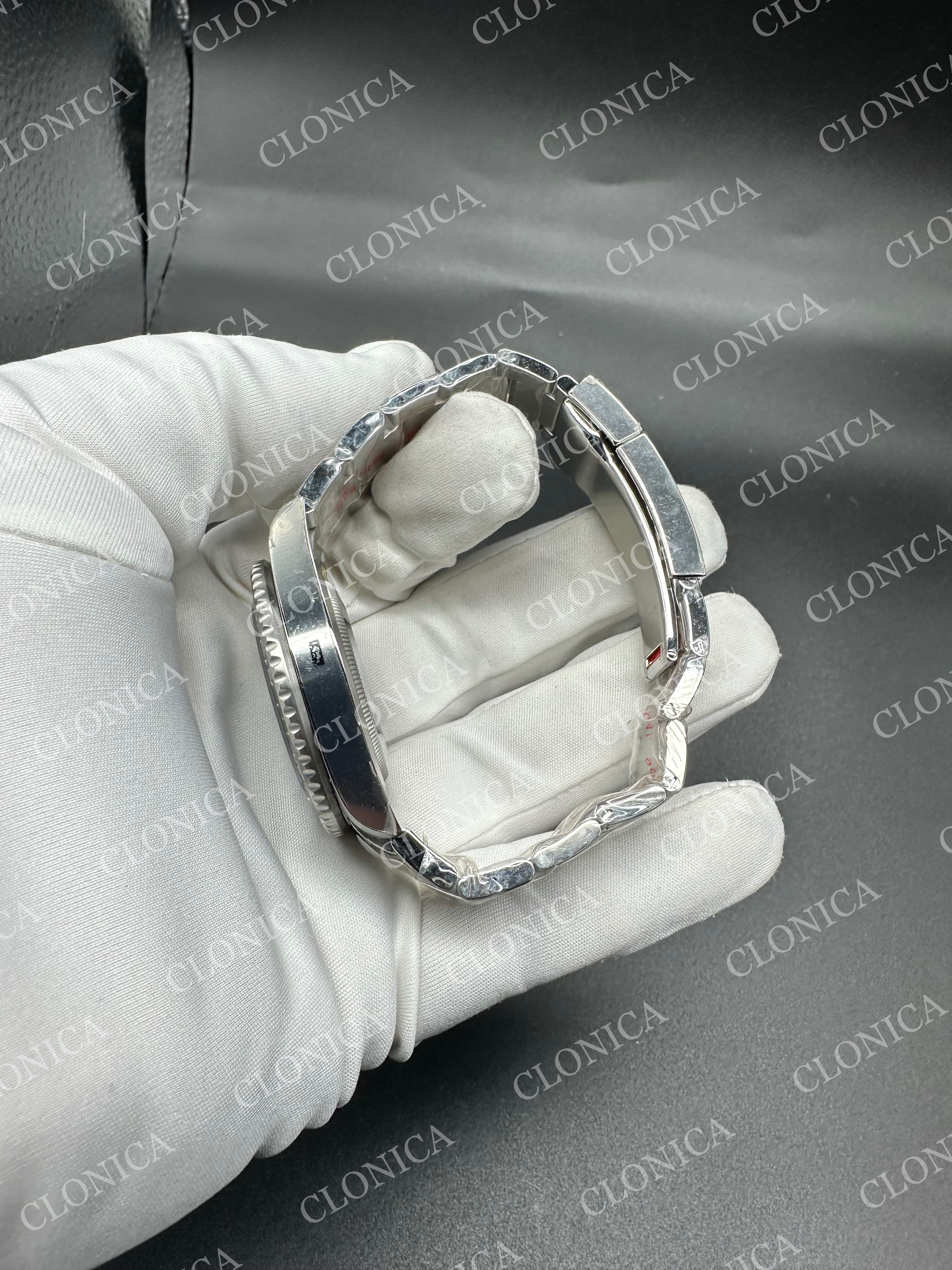 GMT MASTER II 116710 LN 904L SS BLACK DIAL ON OYSTER BRACELET DD3285 — view 5