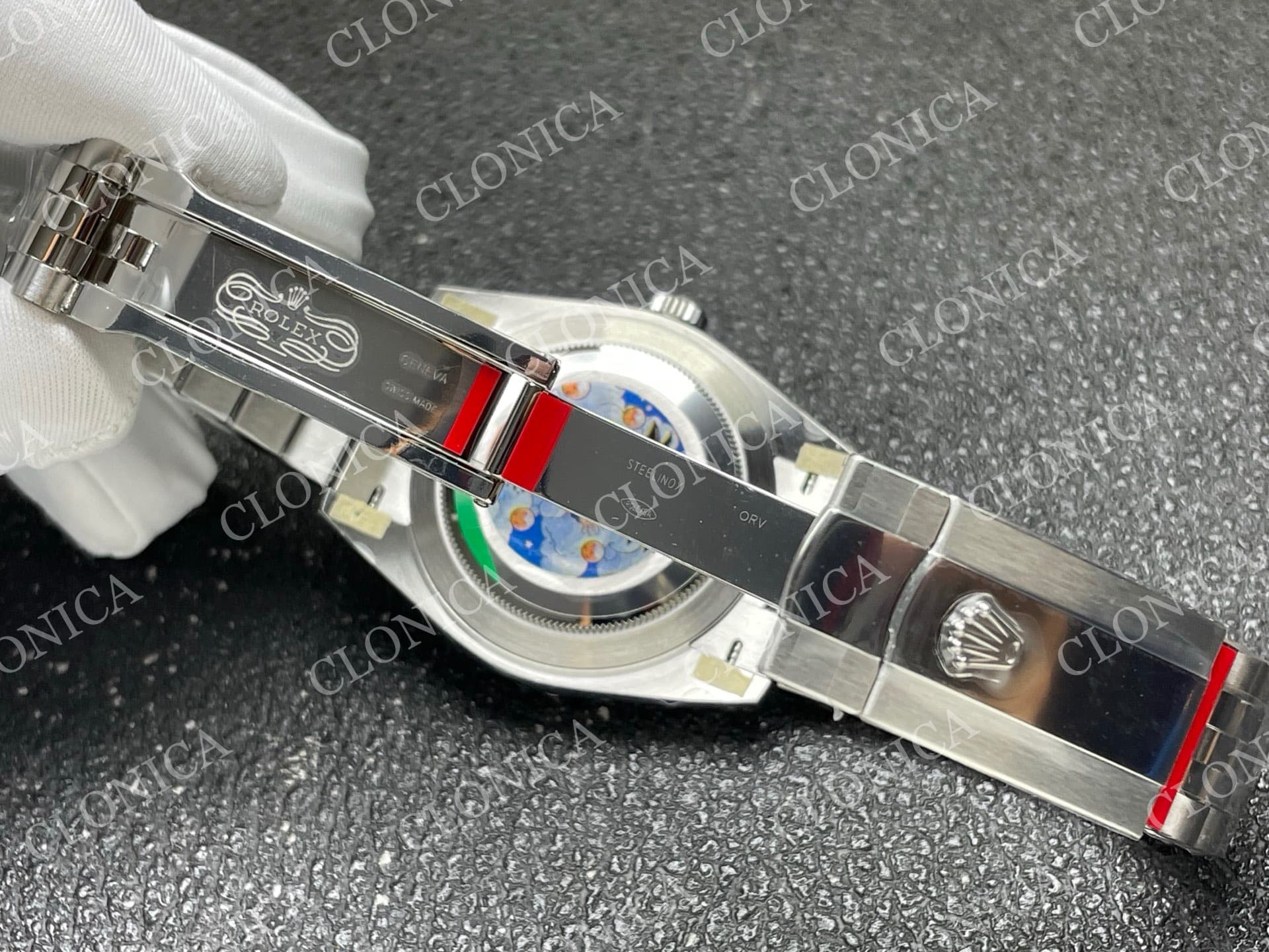 DATEJUST 41 126334 904L SS OMBRE GREEN DIAL ON JUBILEE BRACELET DD3235 — view 6