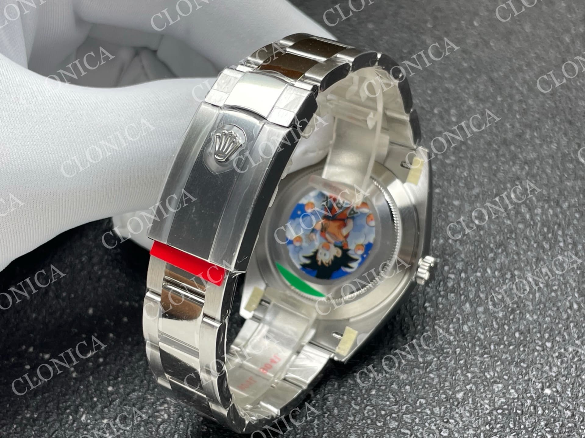 DATEJUST 41 126334 904L SS OMBRE GREEN DIAL ON OYSTER BRACELET DD3235 — view 5