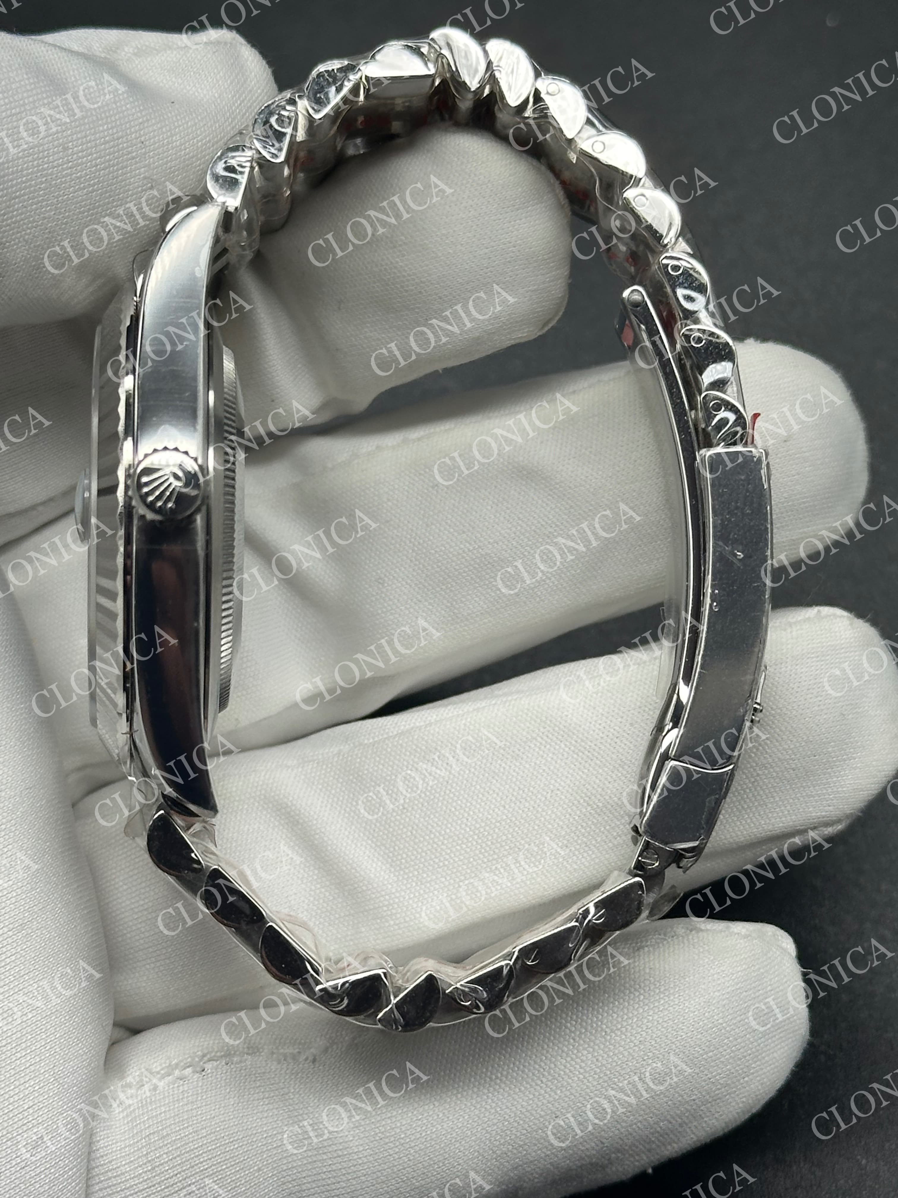 DATEJUST 41MM 126334 904L SS BLUE DIAL — view 4