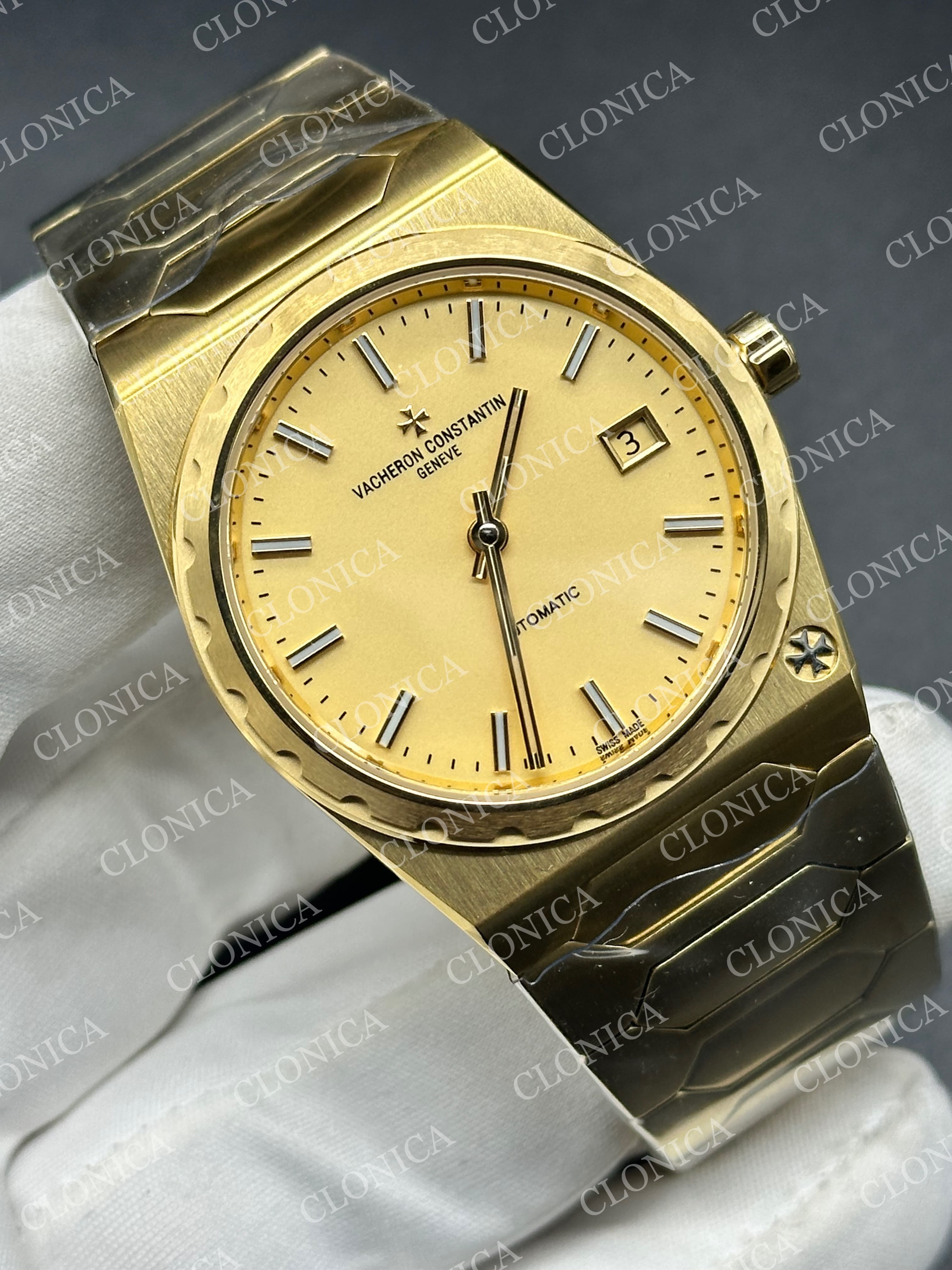 HISTORIQUES 4200H 222J-B935 YG GOLD DIAL ON YG BRACELET A2455 — view 2