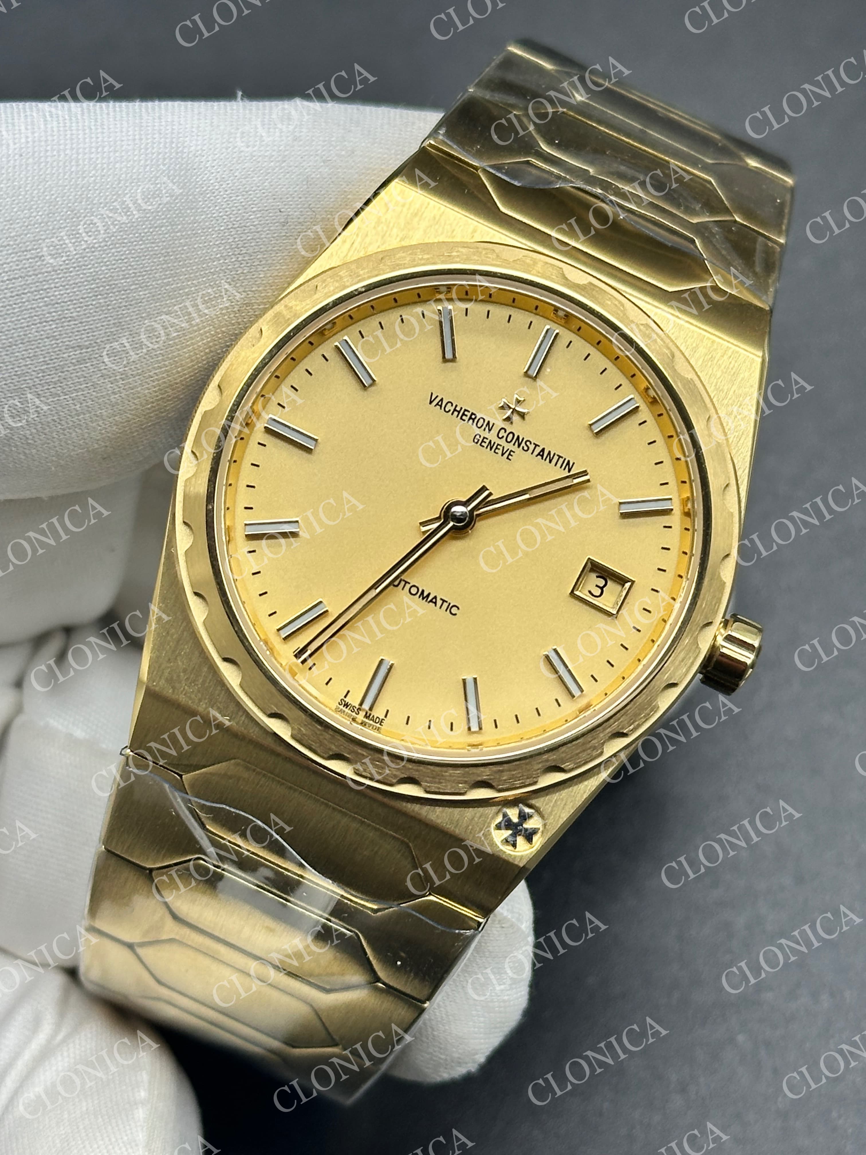 HISTORIQUES 4200H 222J-B935 YG GOLD DIAL ON YG BRACELET A2455 — view 3