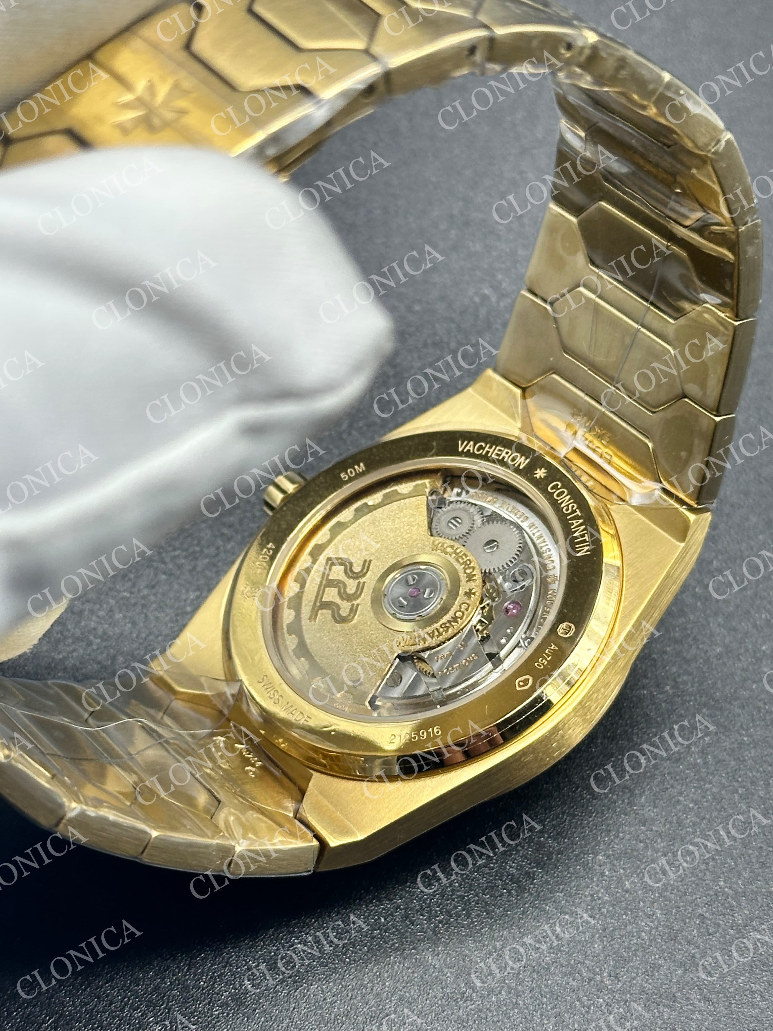 HISTORIQUES 4200H 222J-B935 YG GOLD DIAL ON YG BRACELET A2455 — view 7